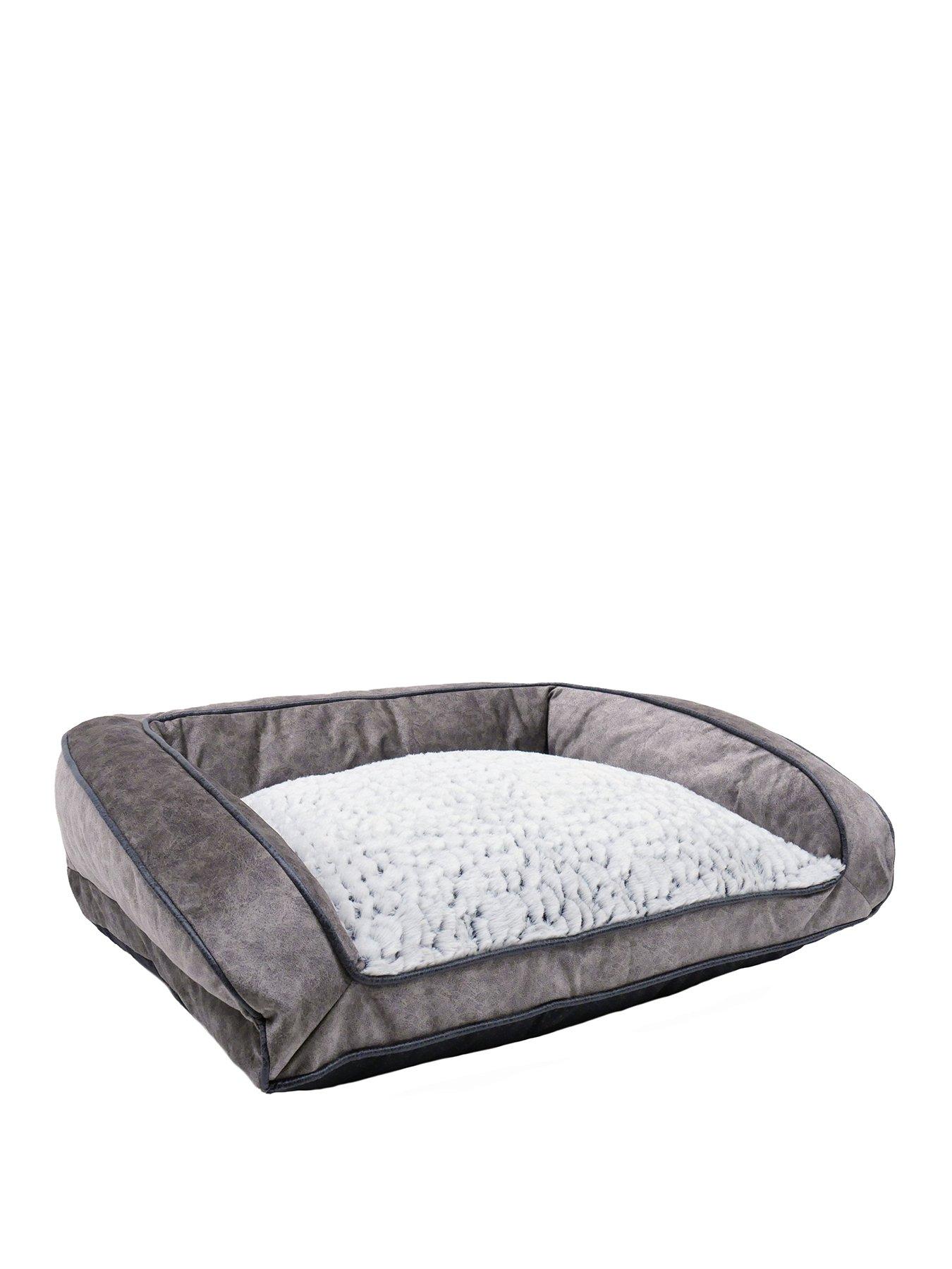 Rosewood Grey Luxury Plush Sofa 84cm