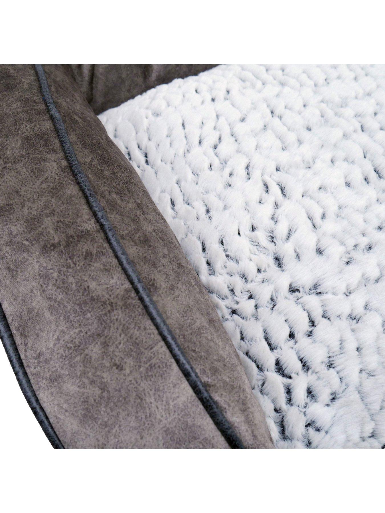 Image 2 of 4 of Rosewood Grey Luxury Plush Sofa 84cm