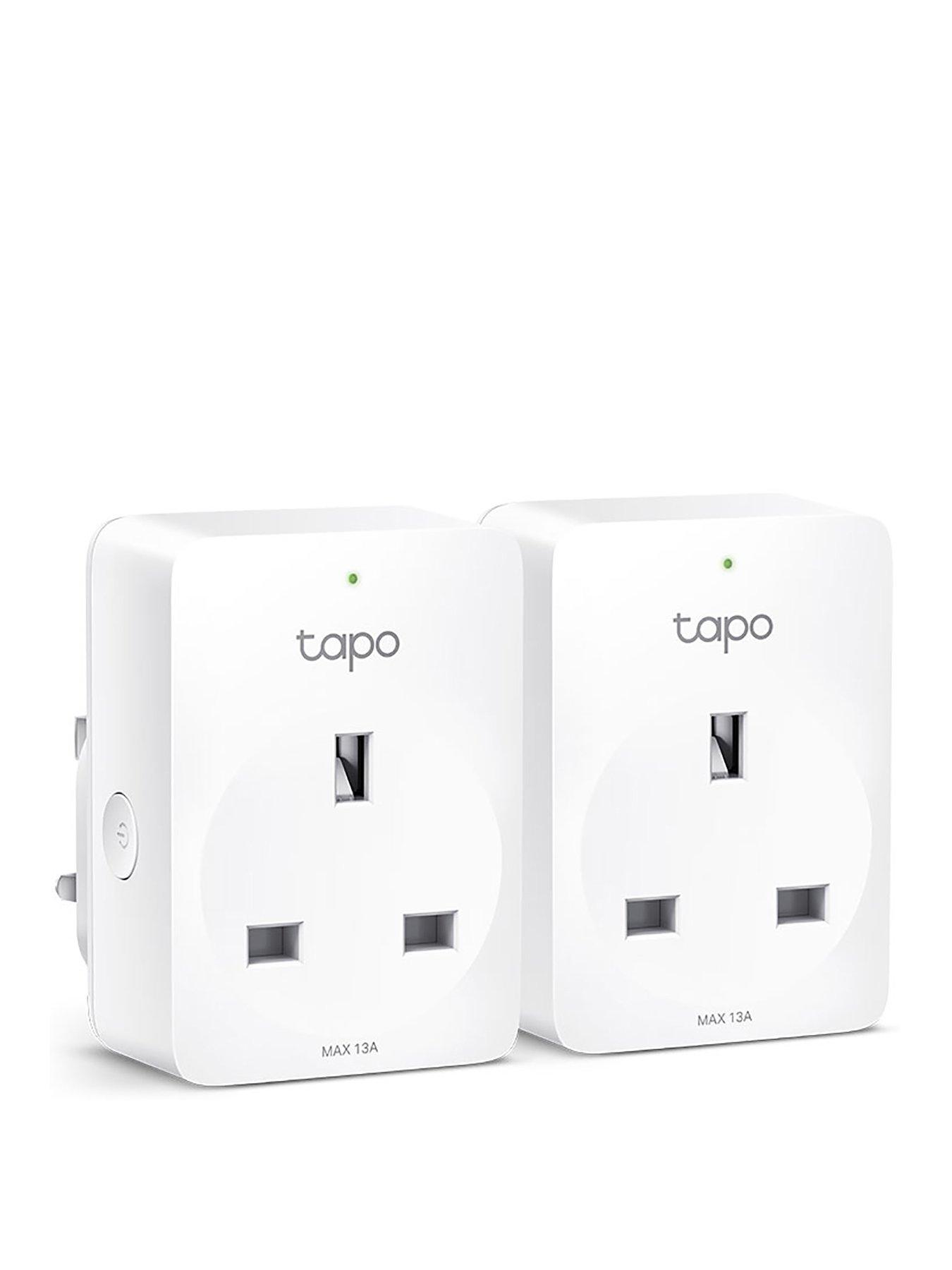 Image 1 of 7 of TP Link Tapo P100 Smart Socket (Twin Pack)