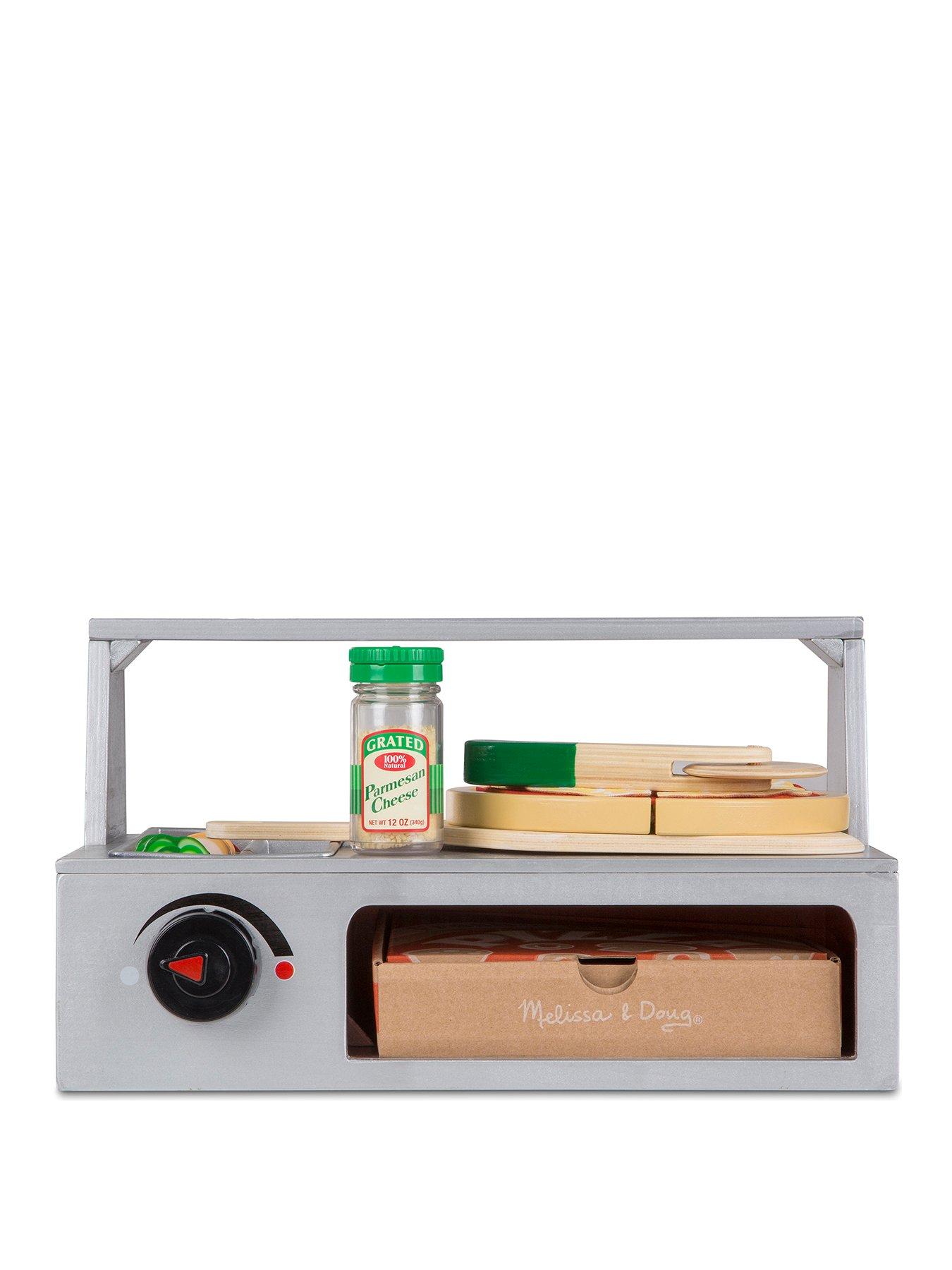 Image 2 of 6 of Melissa & Doug Top &amp; Bake Pizza Counter Play Set