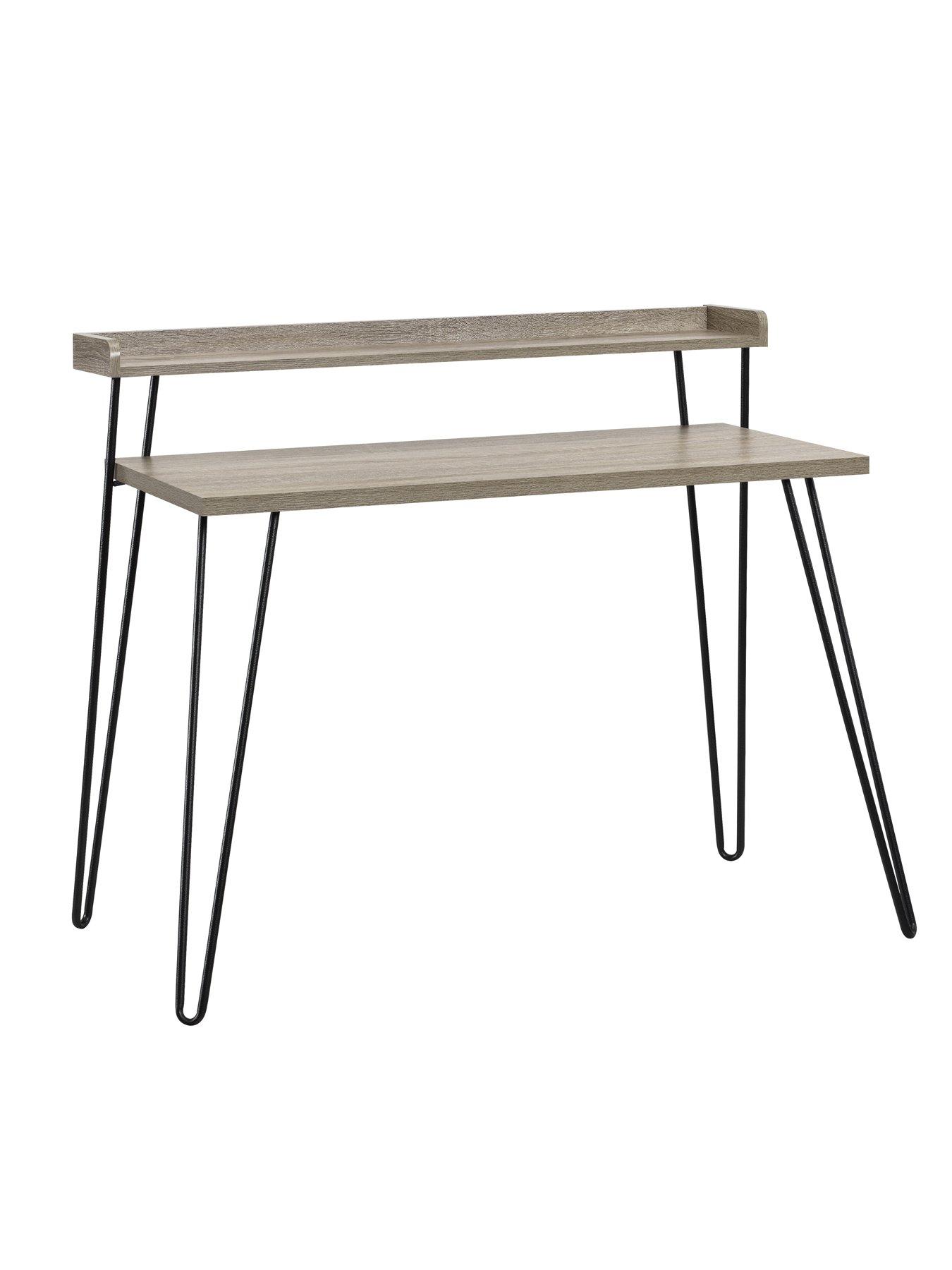 Dorel Home Haven Retro Desk Grey Oak Very Ireland