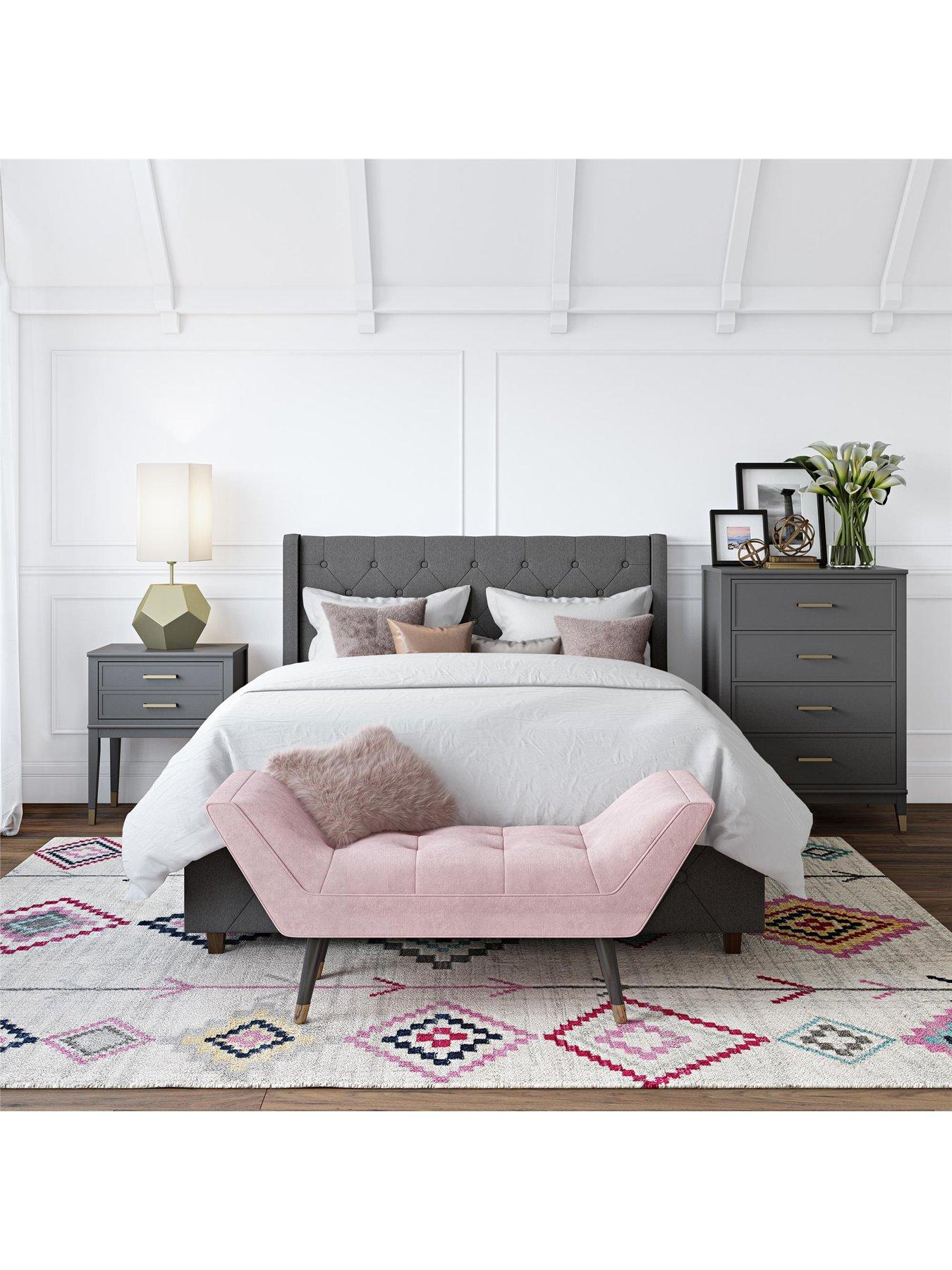 Image 5 of 5 of CosmoLiving by Cosmopolitan Westerleigh 4 Drawer Chest - Graphite Grey