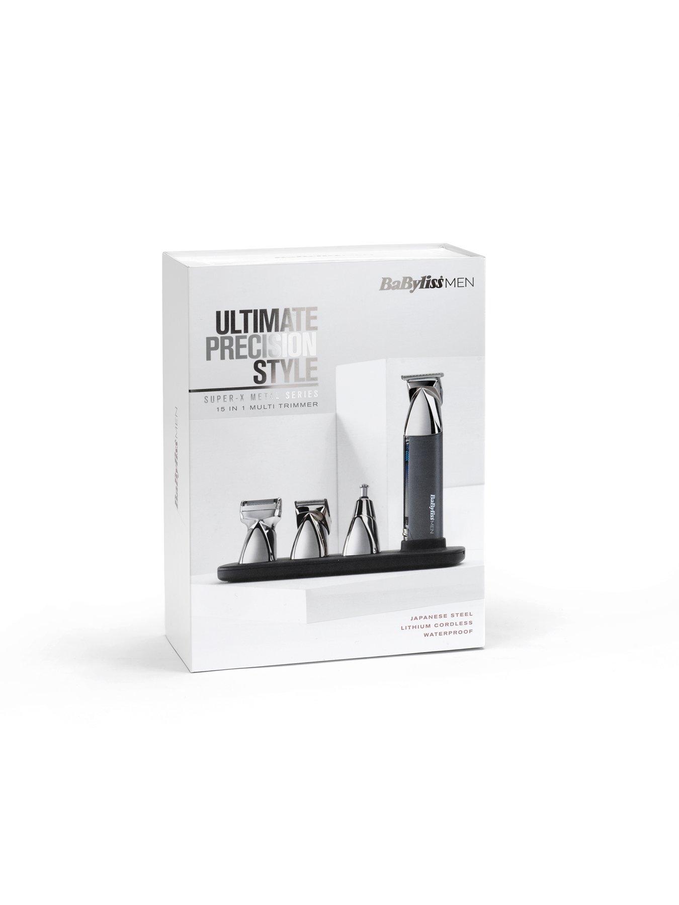 Image 5 of 6 of BaByliss Super-X Metal Series Cordless&nbsp;15-in-1 Multi Trimmer
