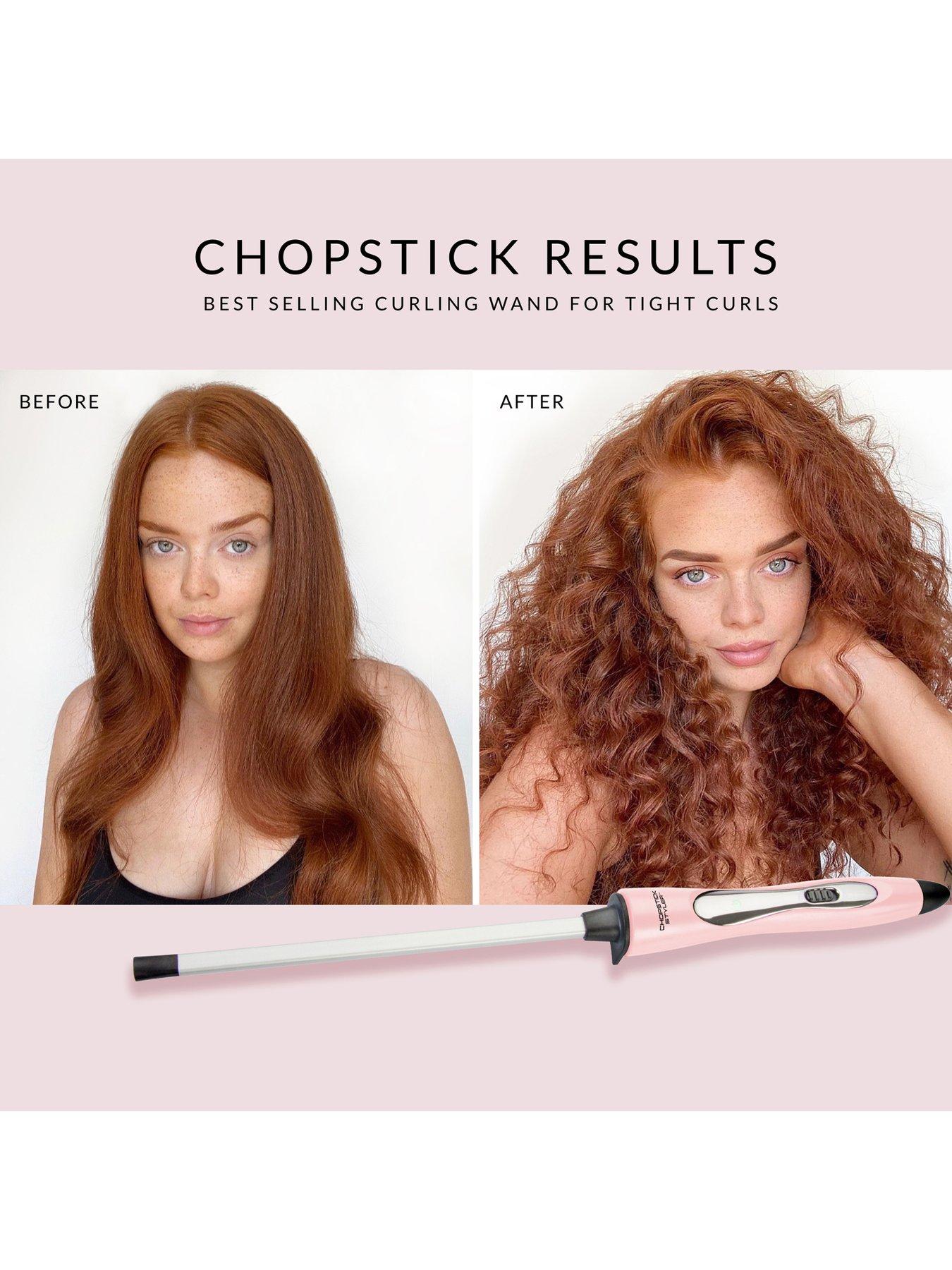 Chopstick styler 2025 curling wand