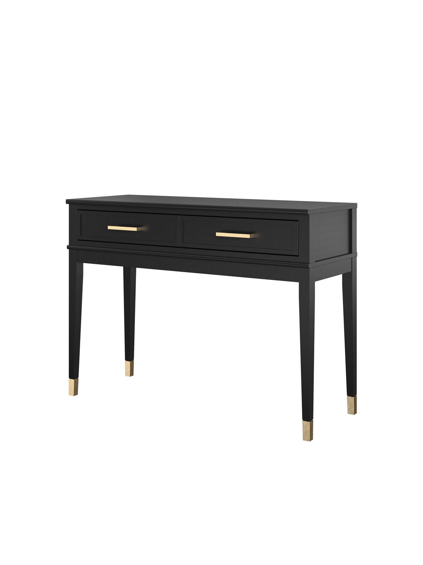 CosmoLiving by Cosmopolitan Westerleigh Lift-Top Computer Desk in Black