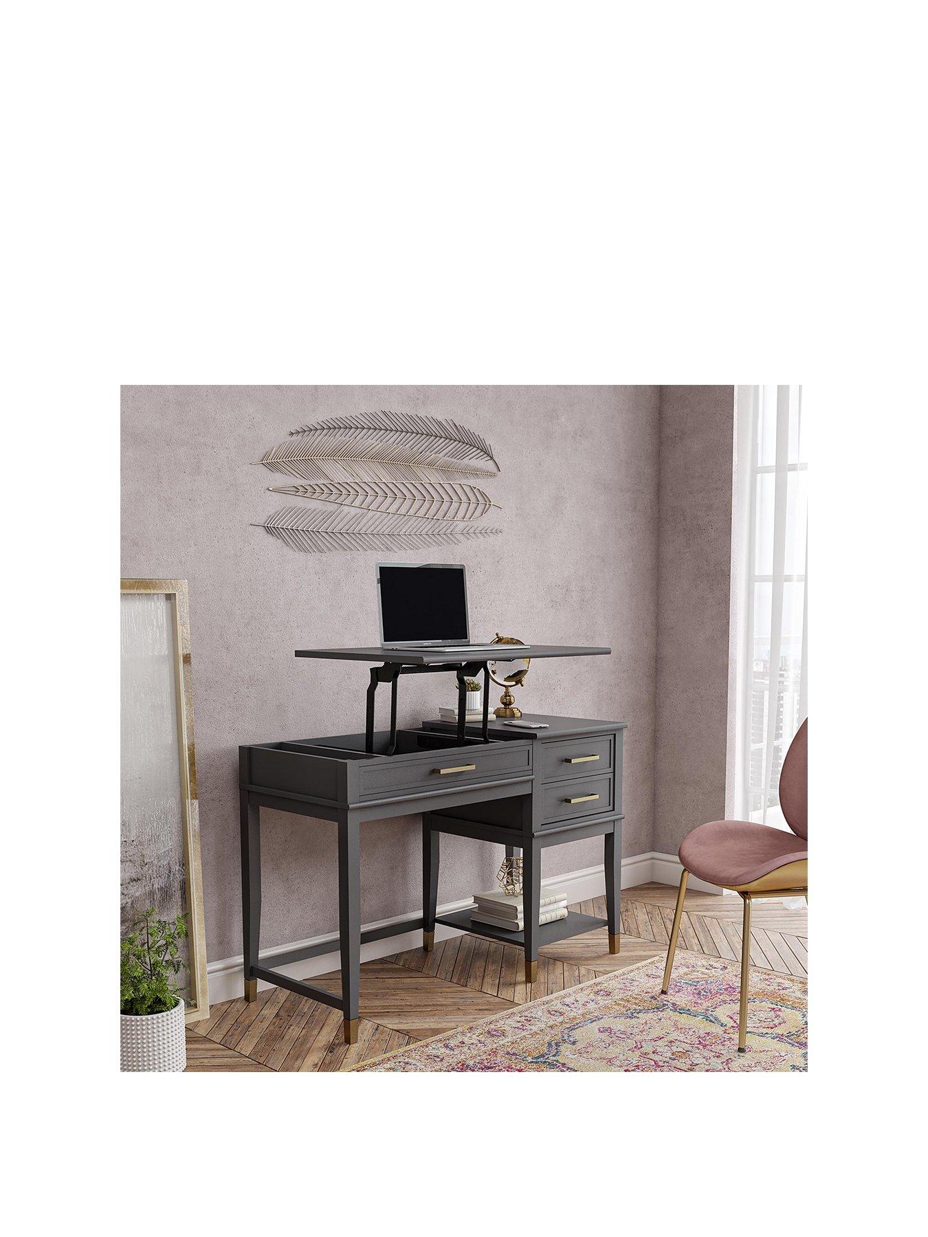 cosmoliving-by-cosmopolitan-westerleigh-lift-desk-graphite-grey