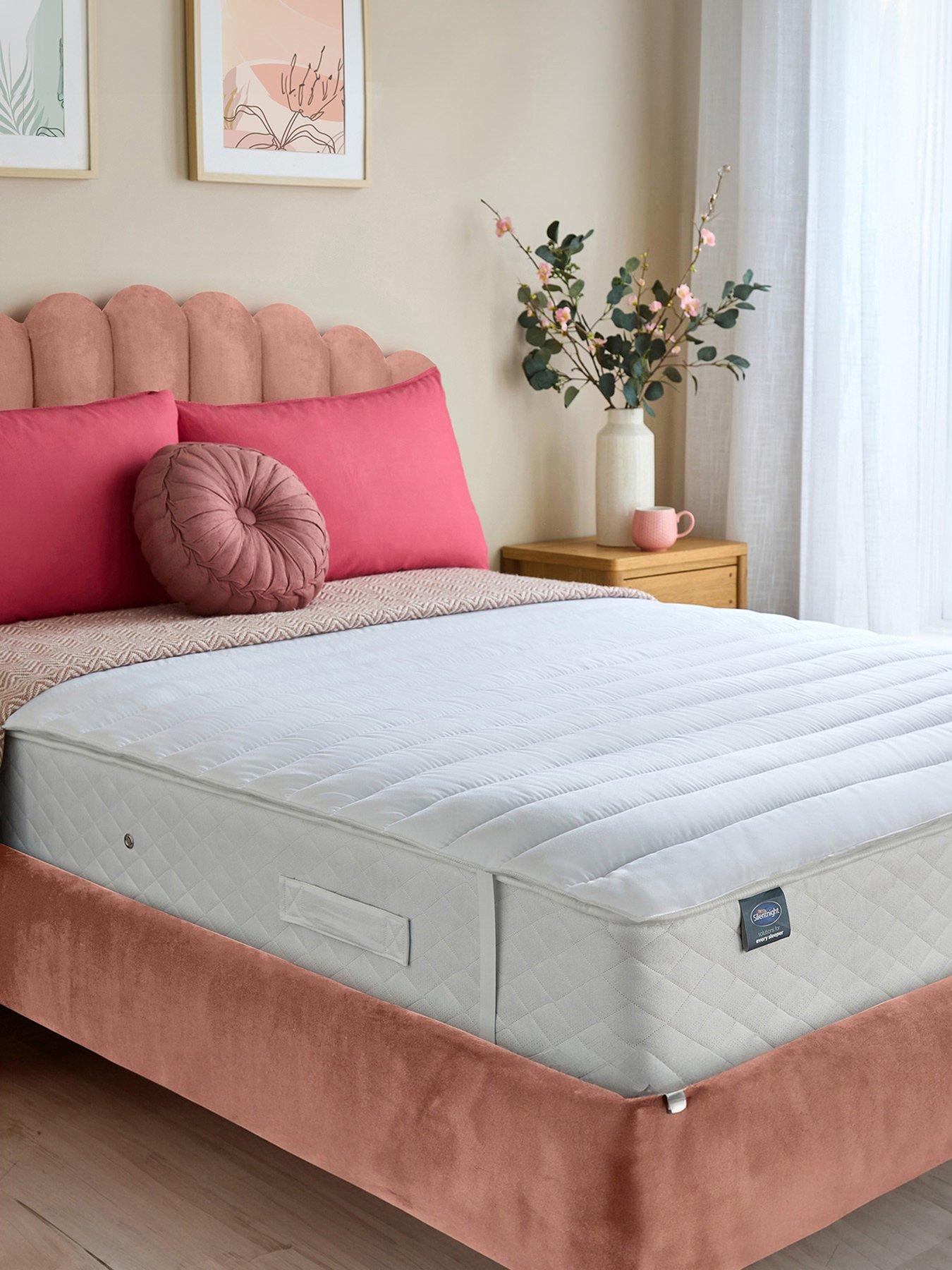 silentnight-ultrabounce-mattress-topper-double-white