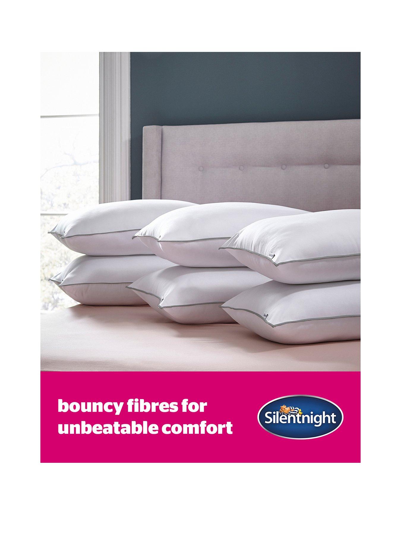 Image 2 of 7 of Silentnight Ultrabounce Pillows - Buy 4 Get 2 FREE! - 6 Pack - White