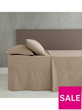 catherine-lansfield-easy-iron-percale-extra-deep-valance-fitted-sheet-ndash-natural