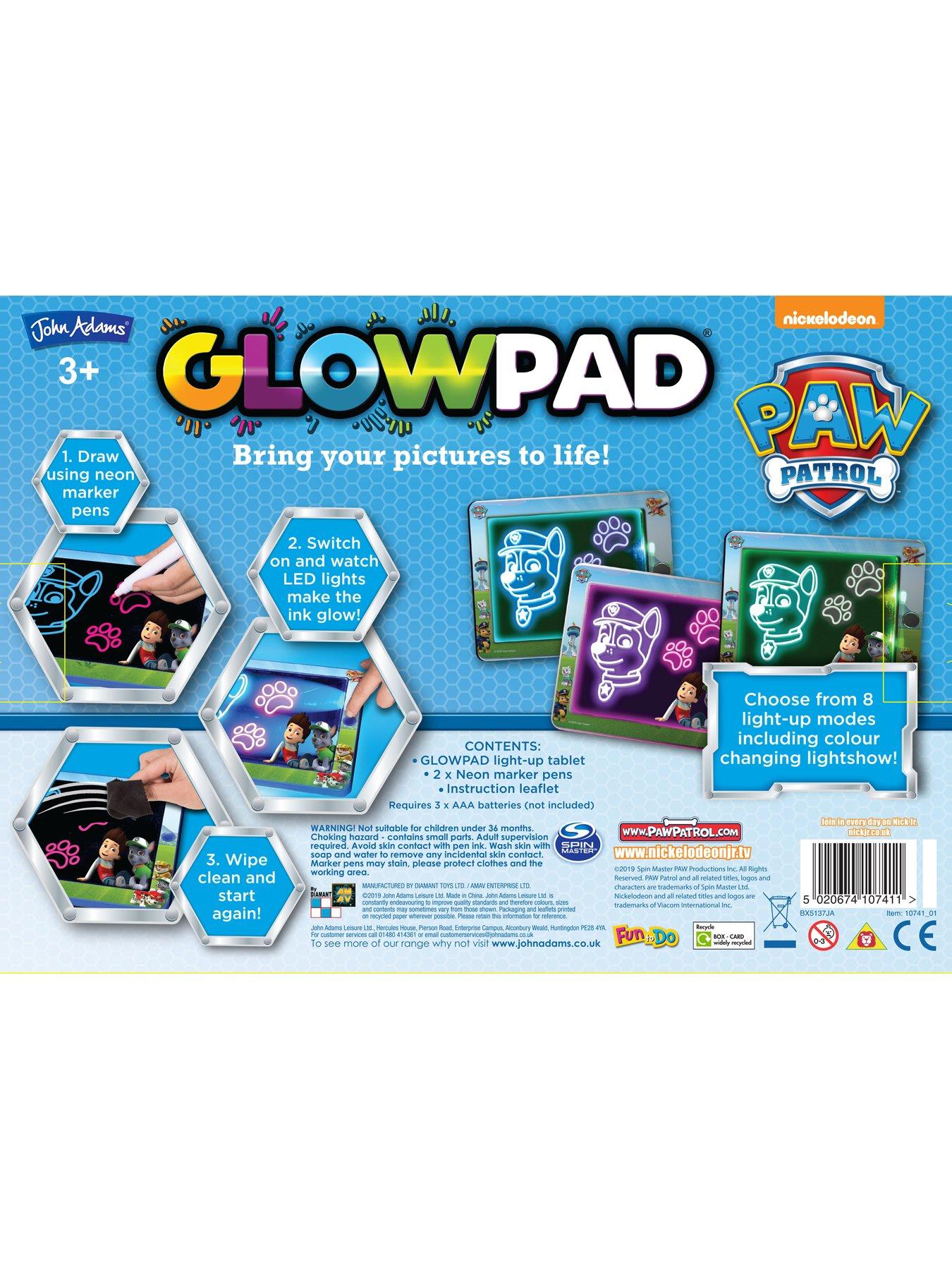 Image 6 of 6 of John Adams PAW Patrol GLOWPAD