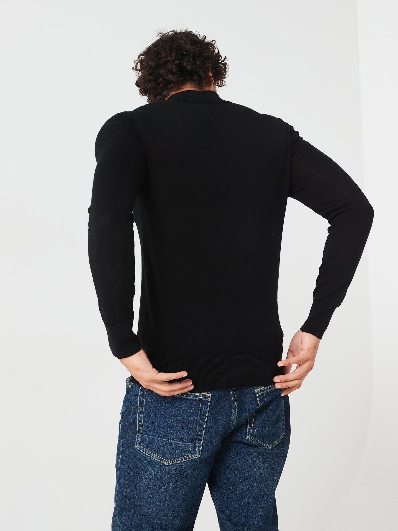 allsaints-mode-merino-long-sleeve-knitted-polo-shirt-blackstillFront