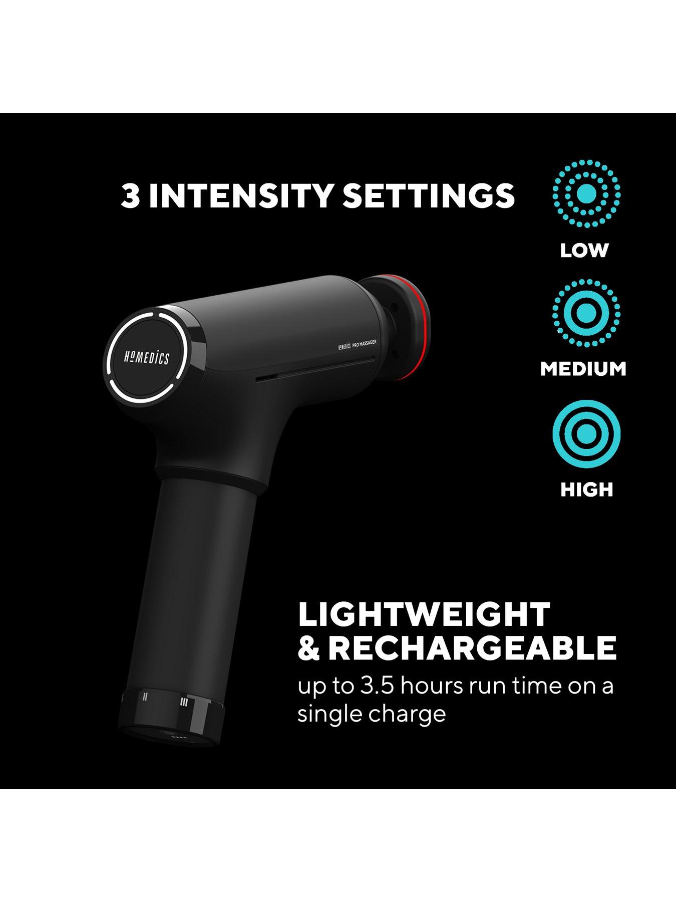 Image 3 of 6 of Homedics Sports Recovery Massage Gun With Heat