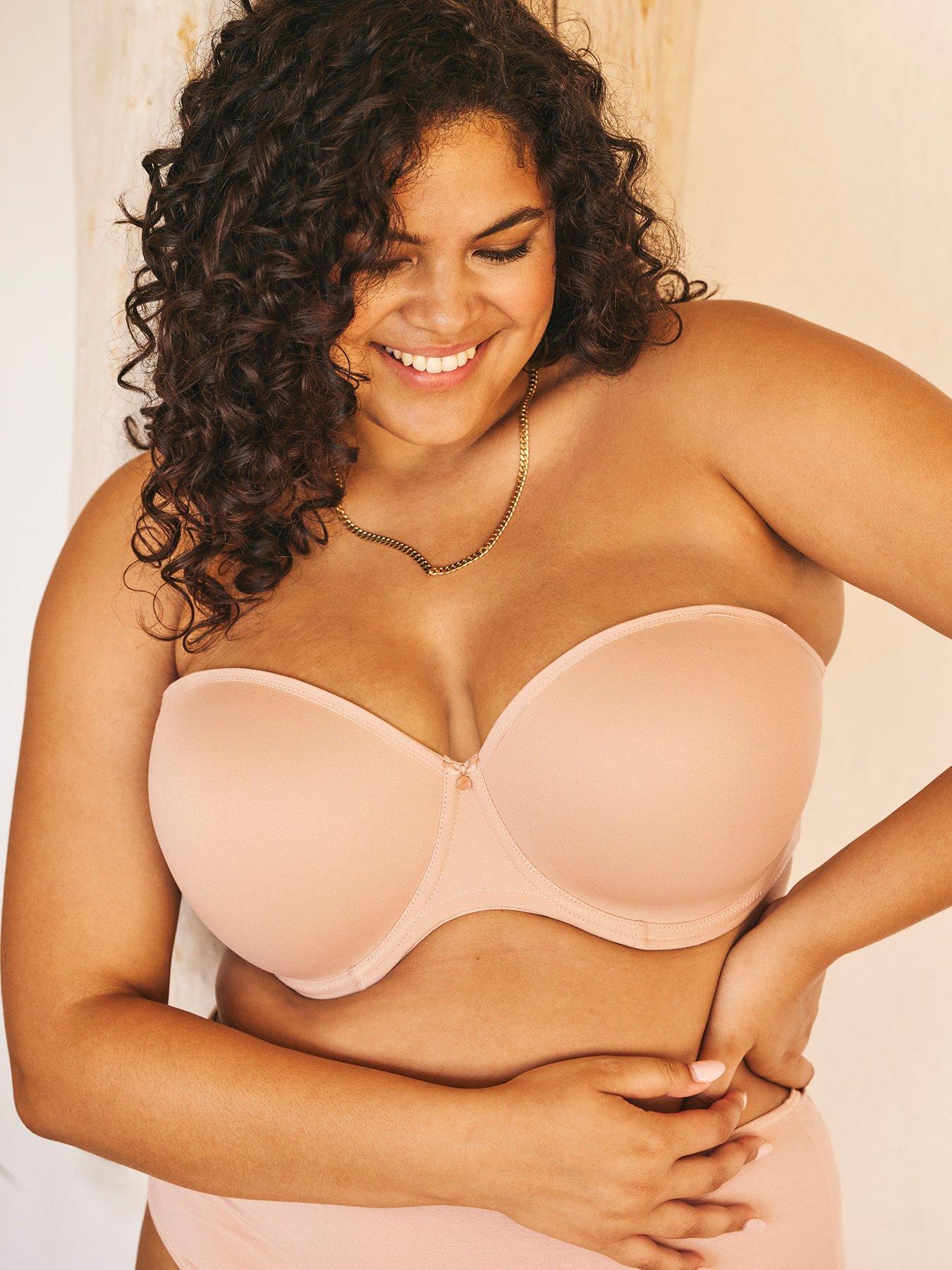 Elomi Smoothing Bra Underwire Molded Strapless Seamless