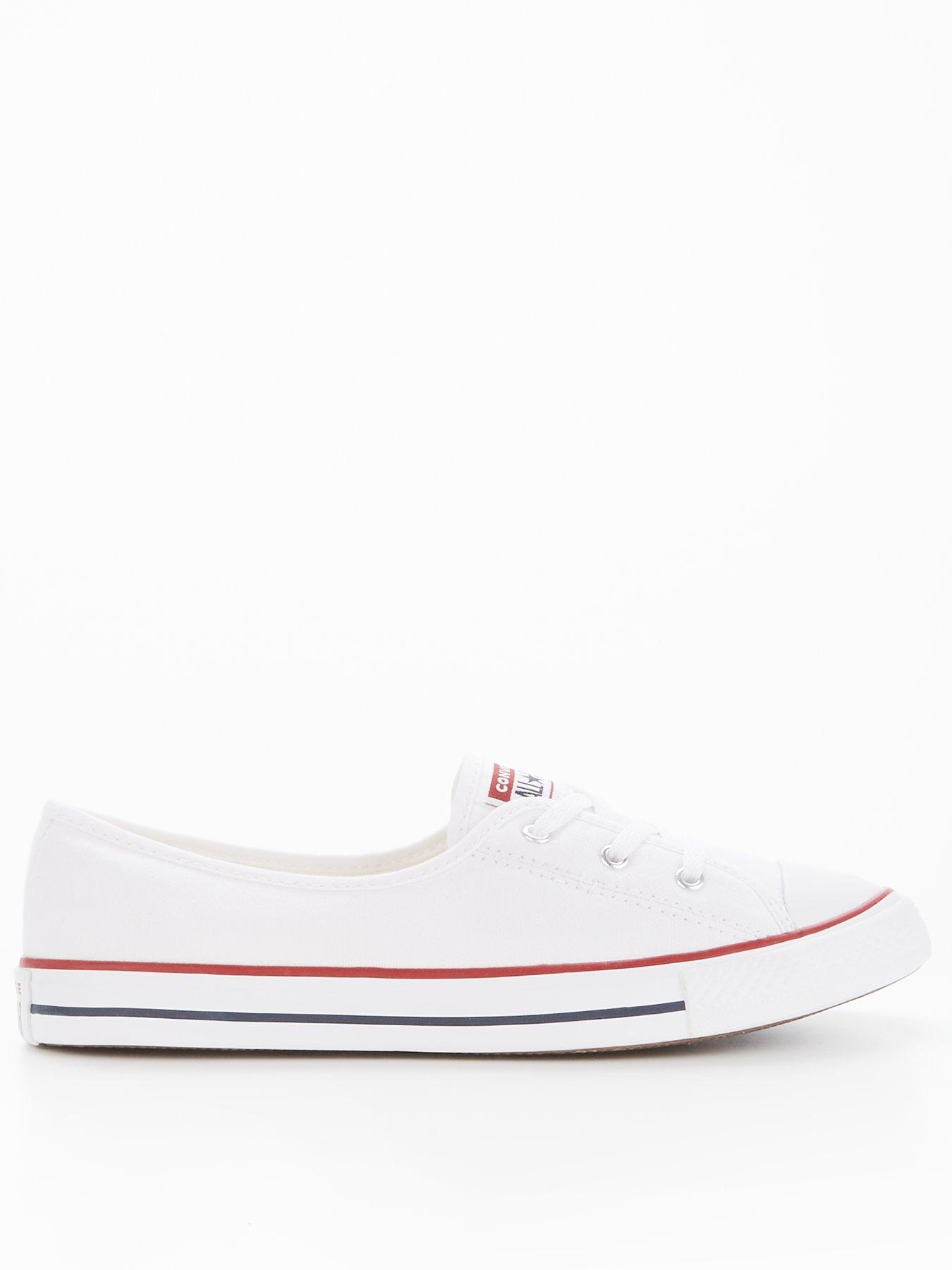 Converse womens white outlet trainers