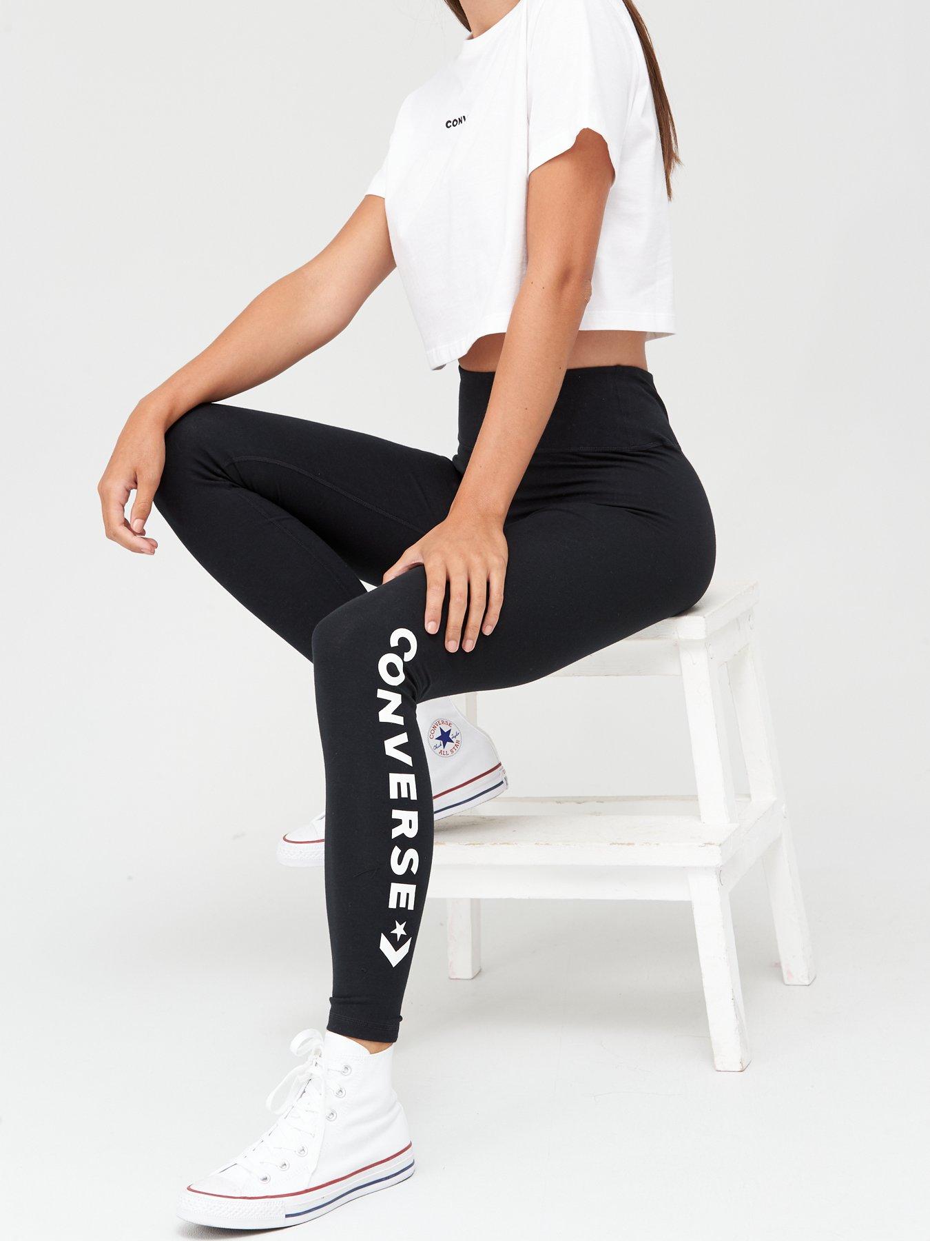 Office London - Style your leggings with the high top sole classics.  Converse Everyday Logo Leggings - R699 (3067738) Available sizes: XS & M -  XL  Converse Unisex Run Star Hike