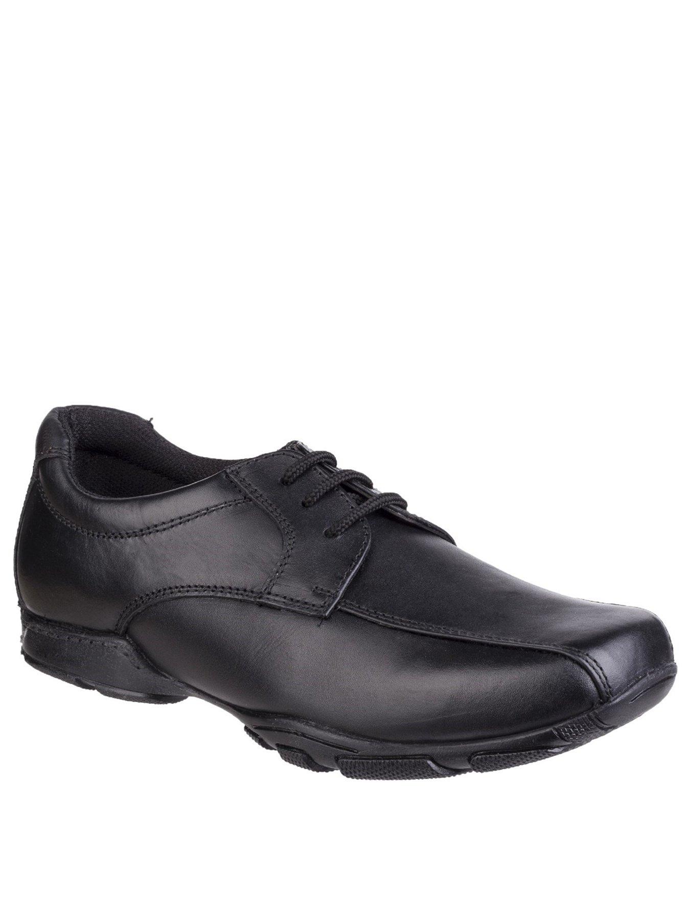 Hush Puppies Vincente Lace Back To School Shoe - Black