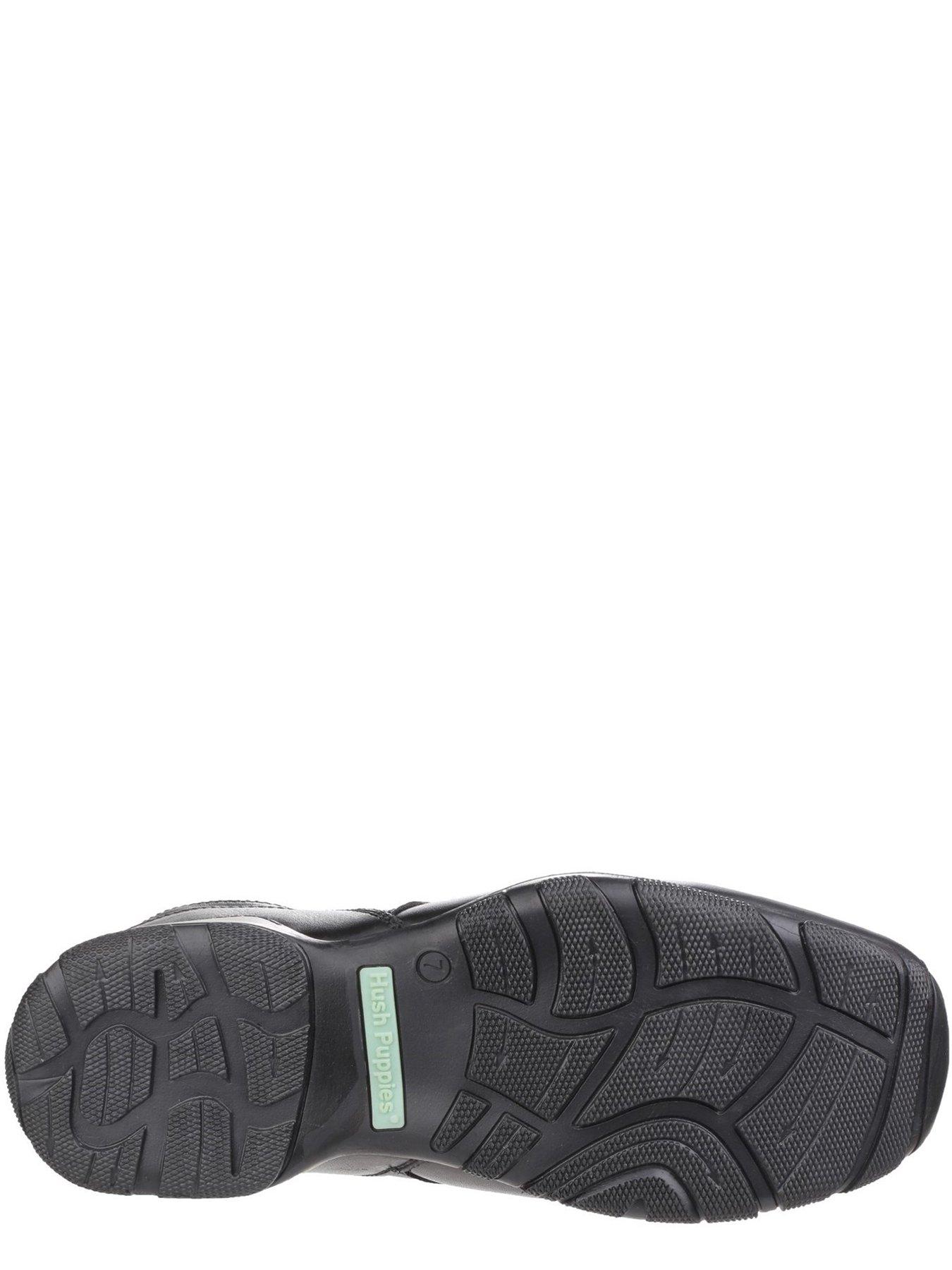 Image 4 of 5 of Hush Puppies Bespoke Slip On Back To&nbsp;School Shoe - Black