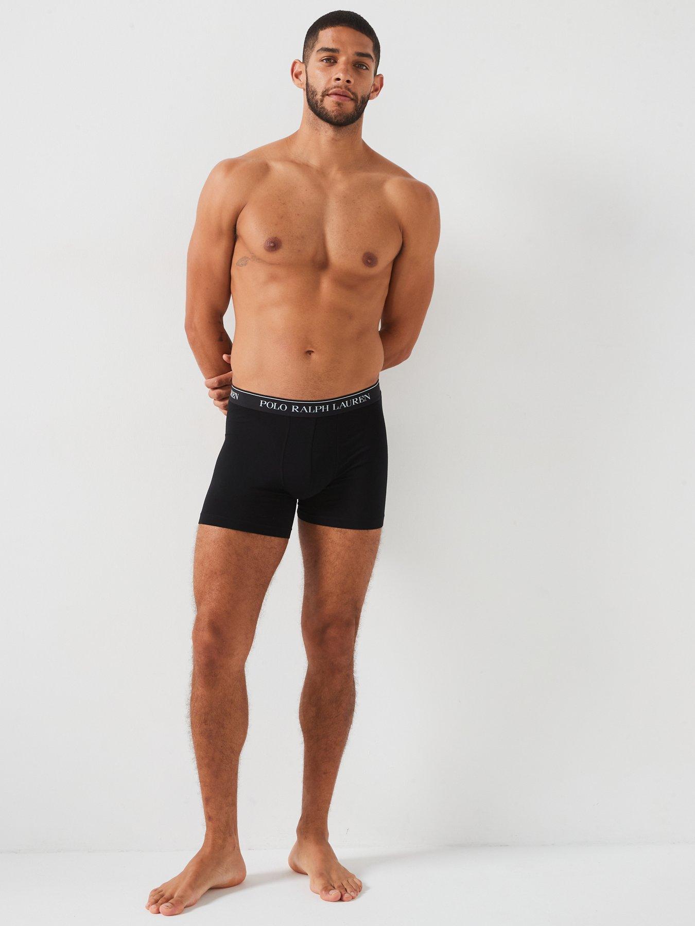 Image 4 of 5 of Polo Ralph Lauren 3 Pack Boxer Brief - Black