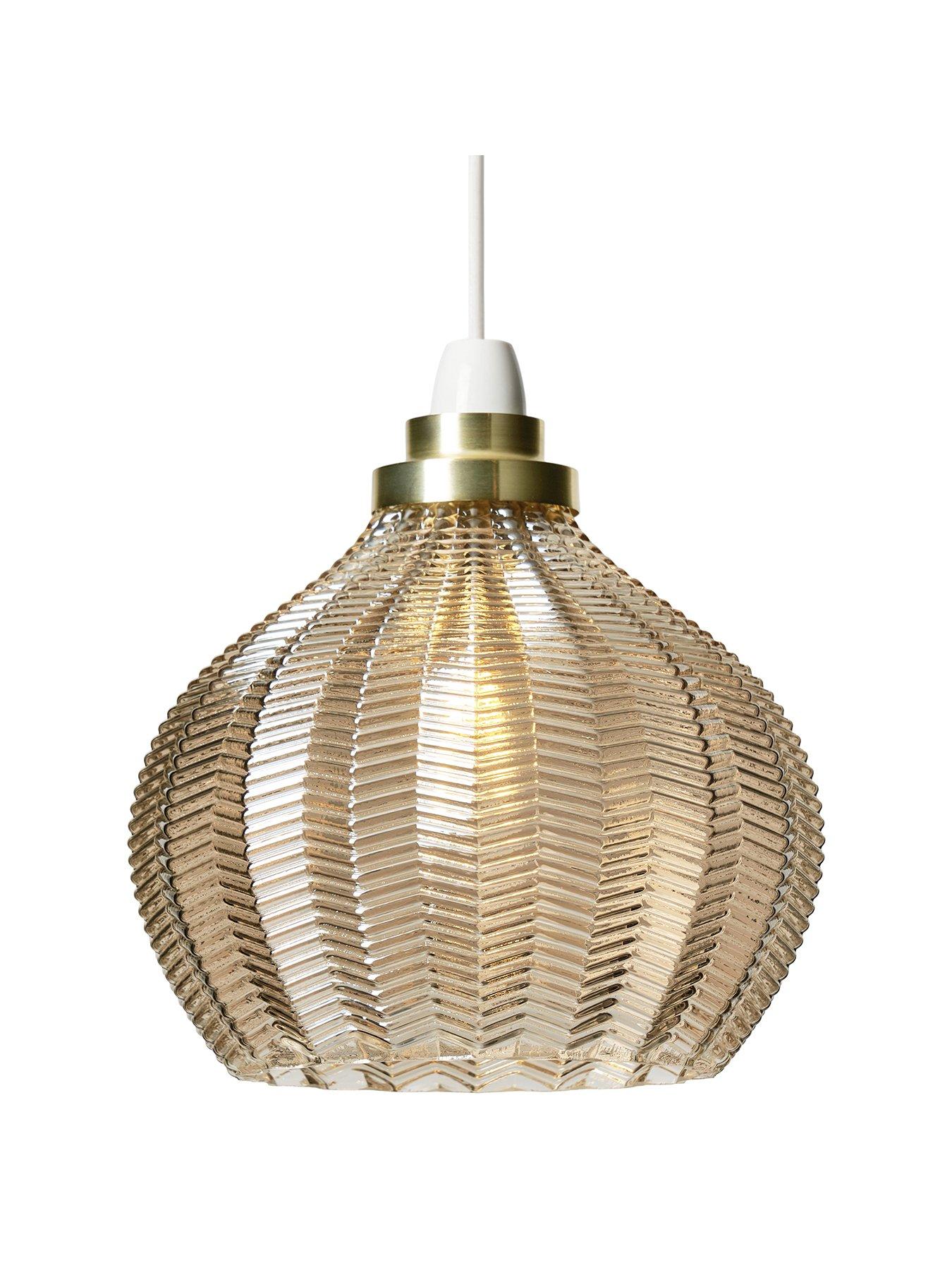 the-very-collection-herringbone-large-easy-fit-glass-pendantstillFront