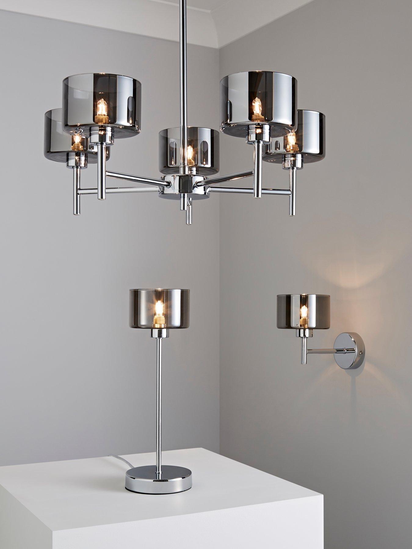 the-very-collection-blair-5-light-smoked-glass-ceiling-lightoutfit