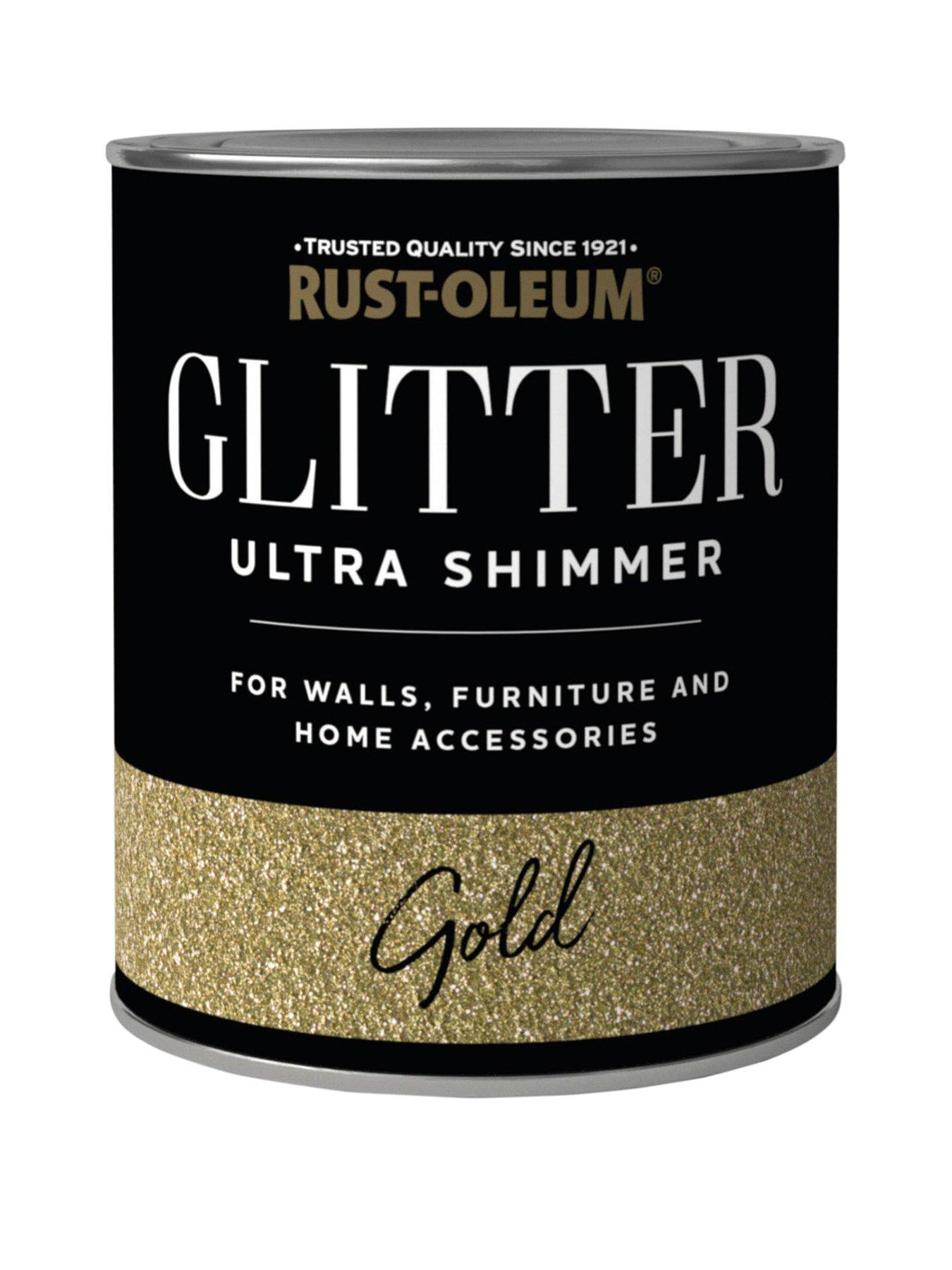 undefined Glitter Ultra Shimmer Paint – Gold – 750 ml tin