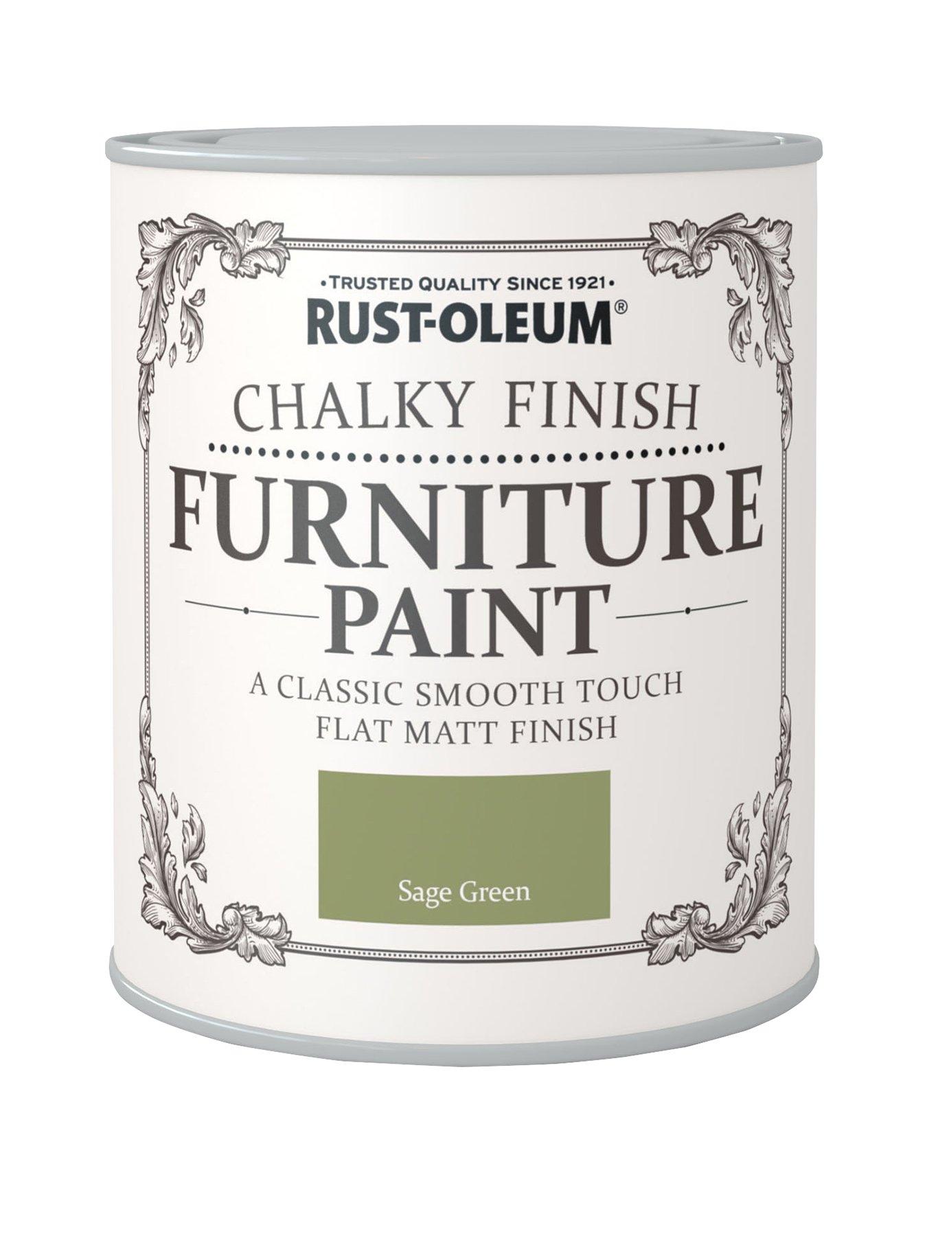 undefined Chalky Finish 750 ml Furniture Paint – Sage Green
