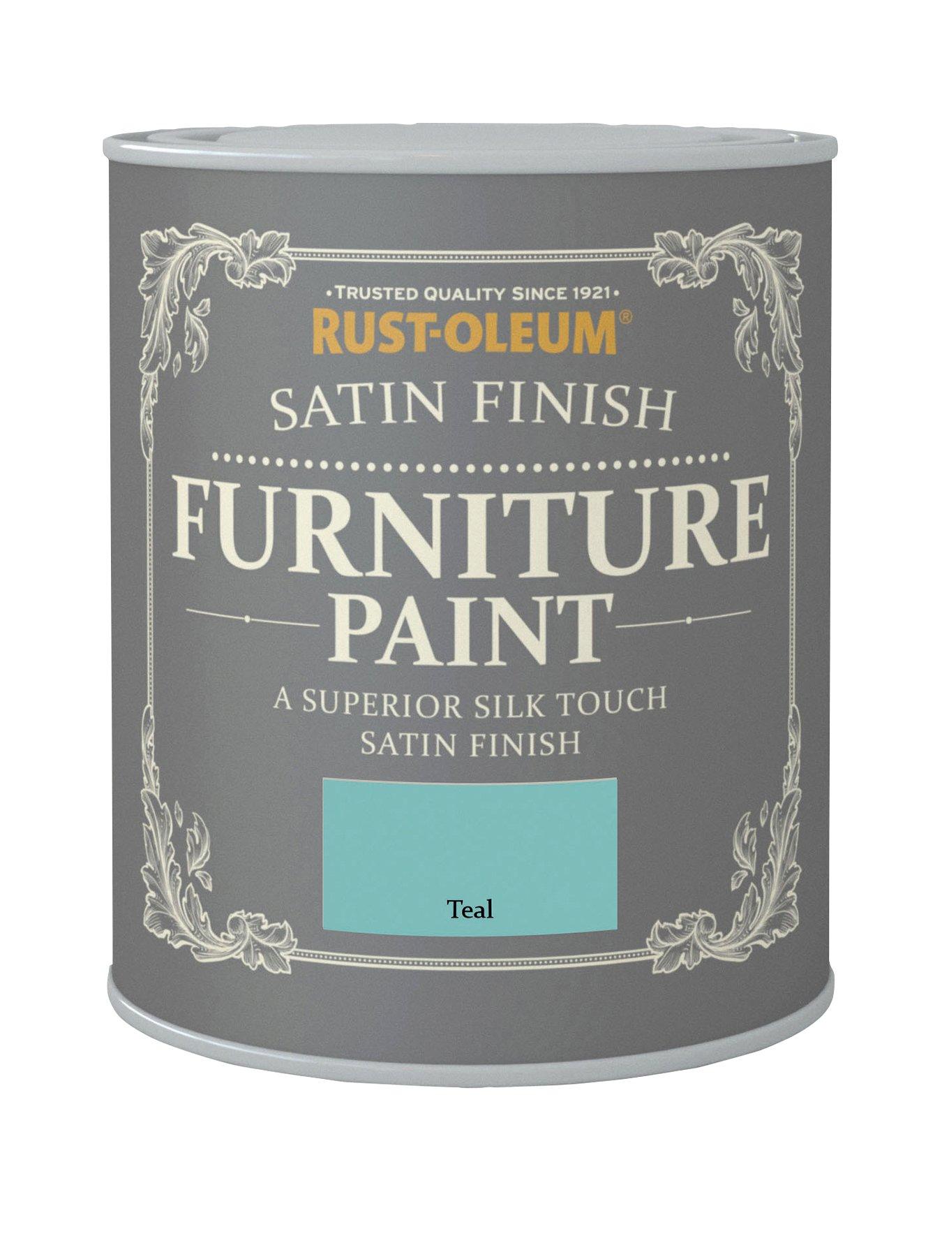 undefined Satin Finish 750 ml Furniture Paint – Teal