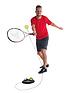 pure2improve-tennisnbsptrainer-stretches-to-15-metresnbspblack-includes-two-ballsoutfit