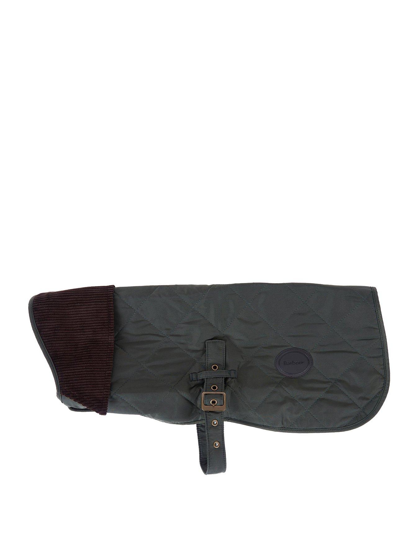 barbour-olive-quilted-dog-coat