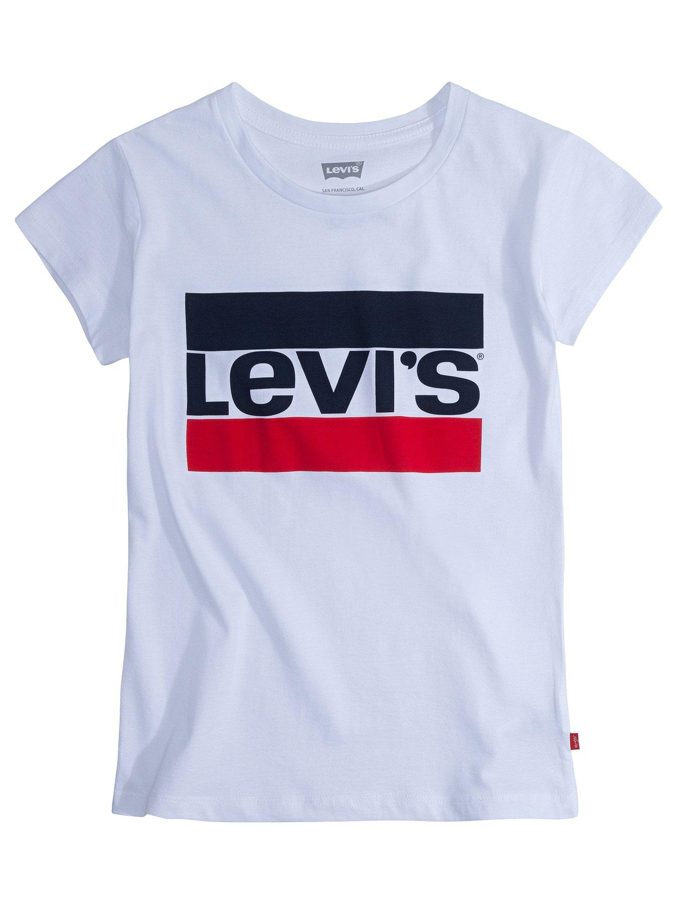 Levis girls cheap t shirts