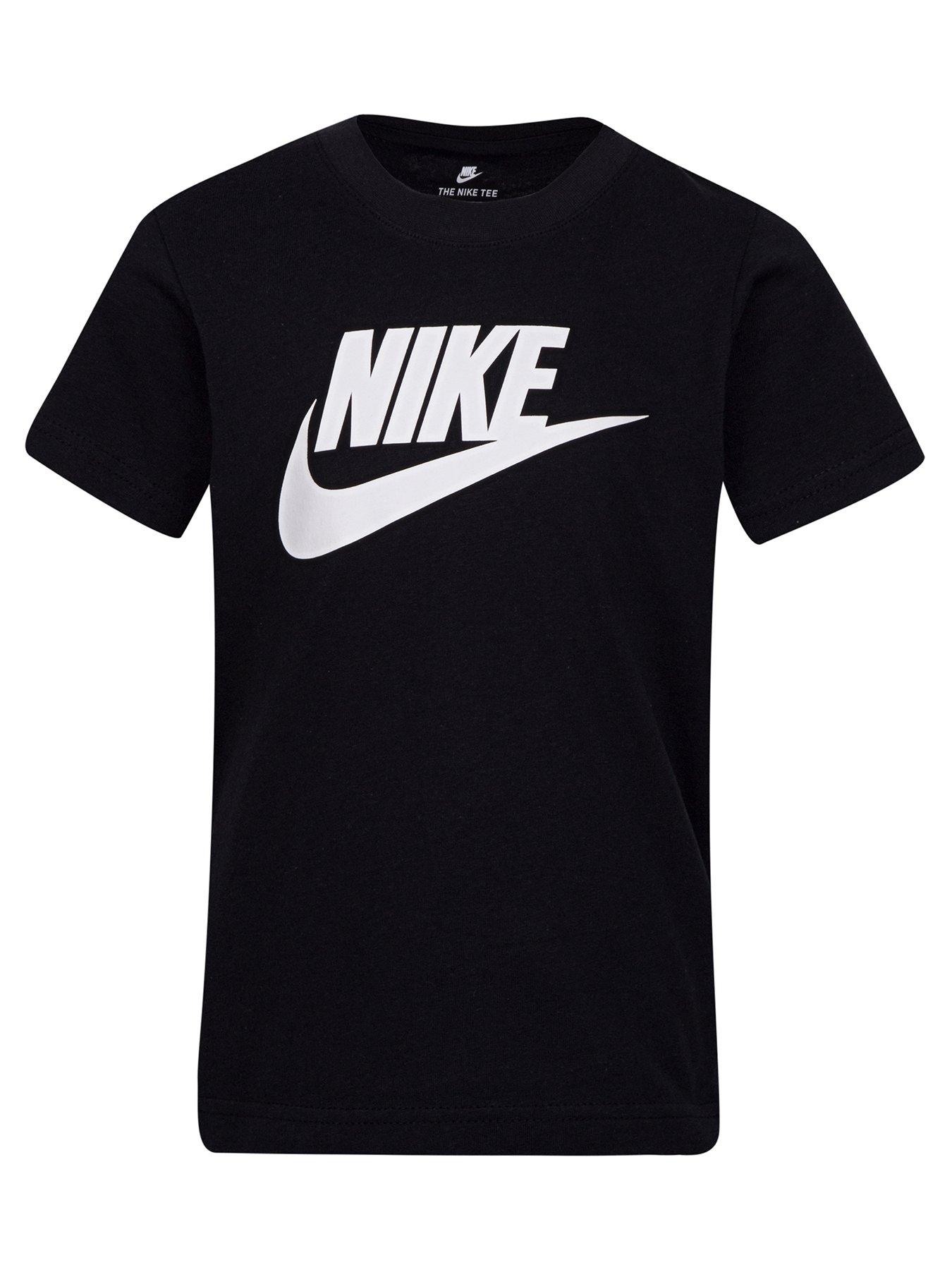 Black nike cheap shirt boys