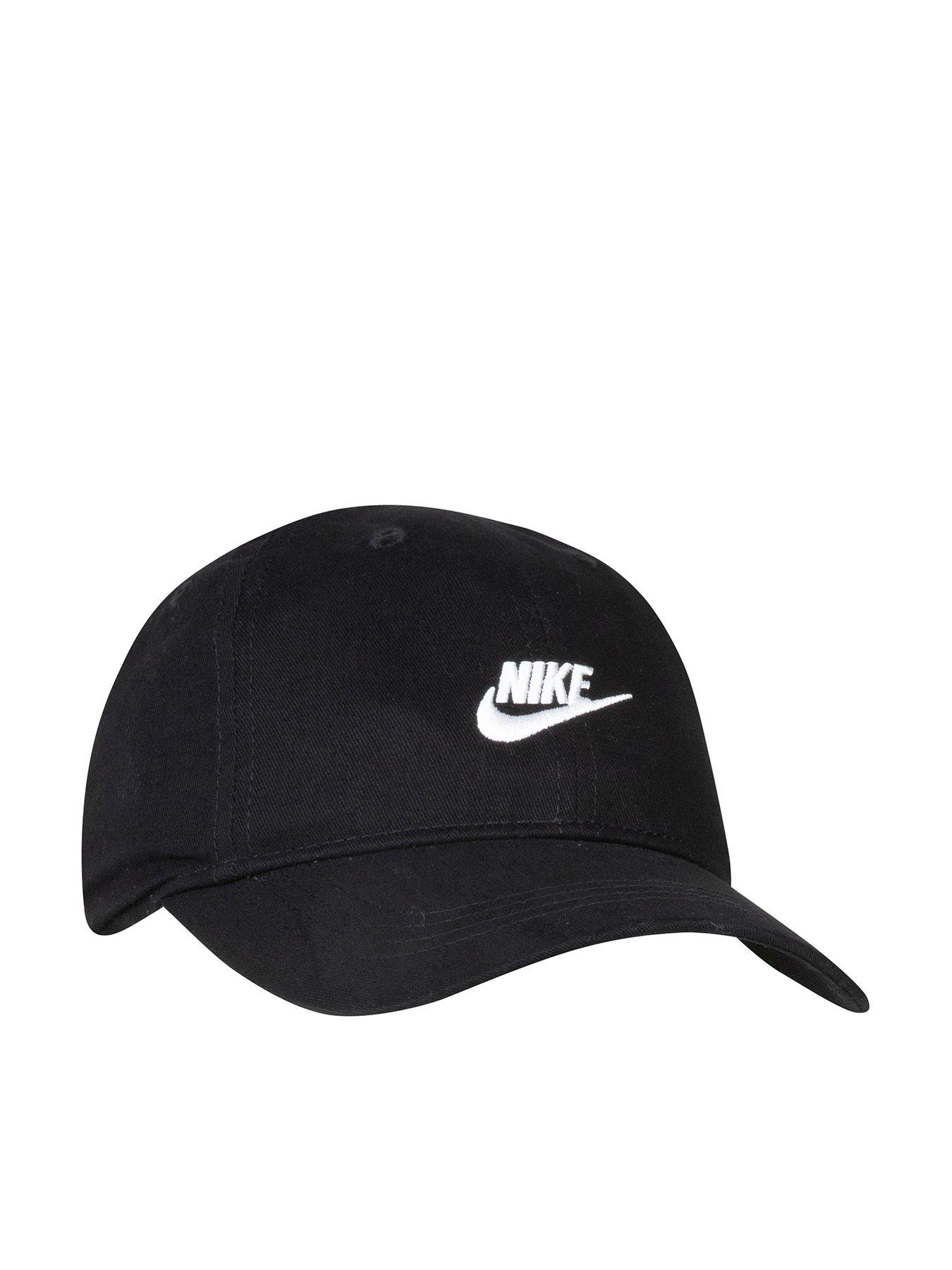Image 1 of 2 of Nike Younger Unisex Futura Curve Brim Cap - Black