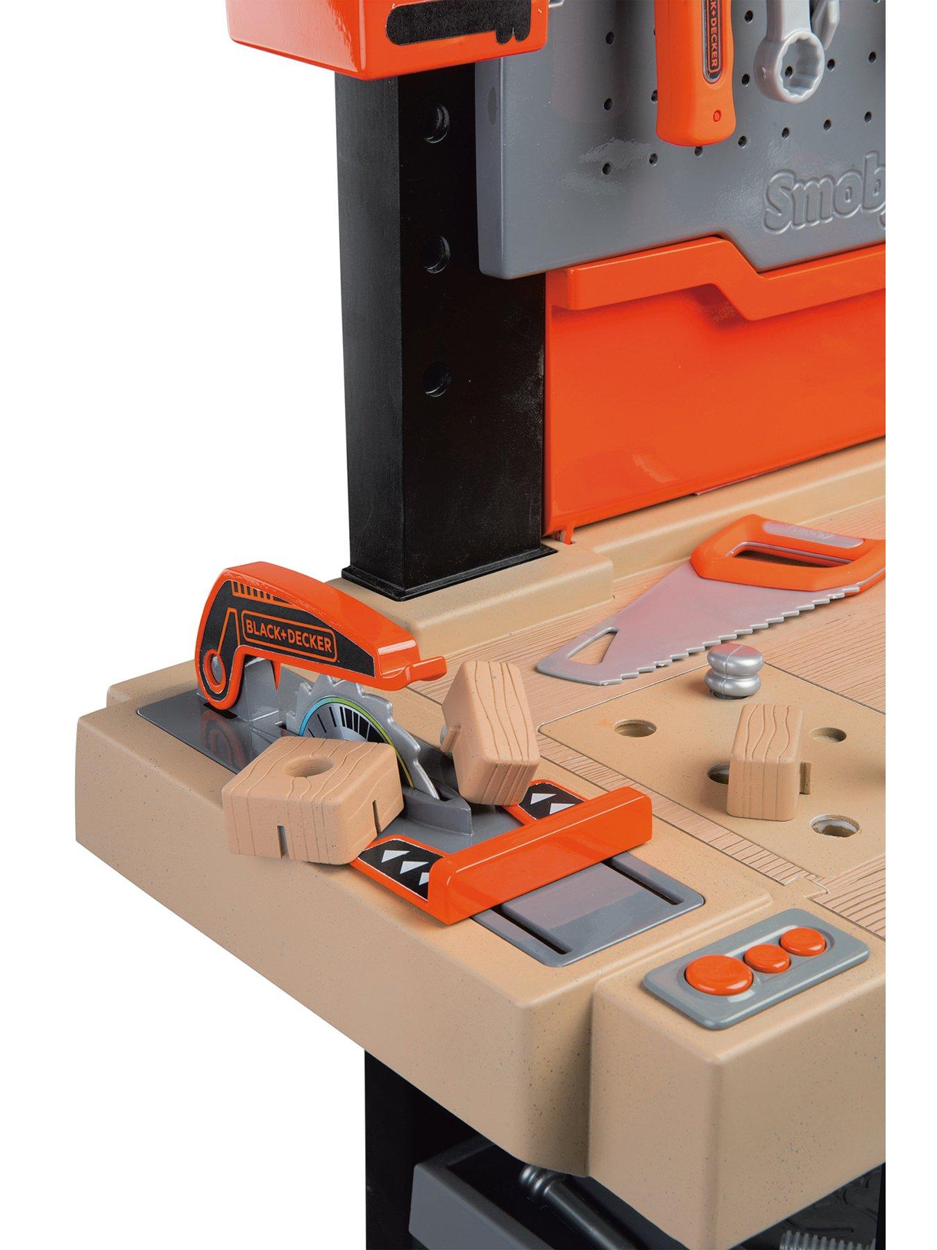 Image 3 of 6 of Smoby Black &amp; Decker Kids Ultimate Workbench with 95 Accessories