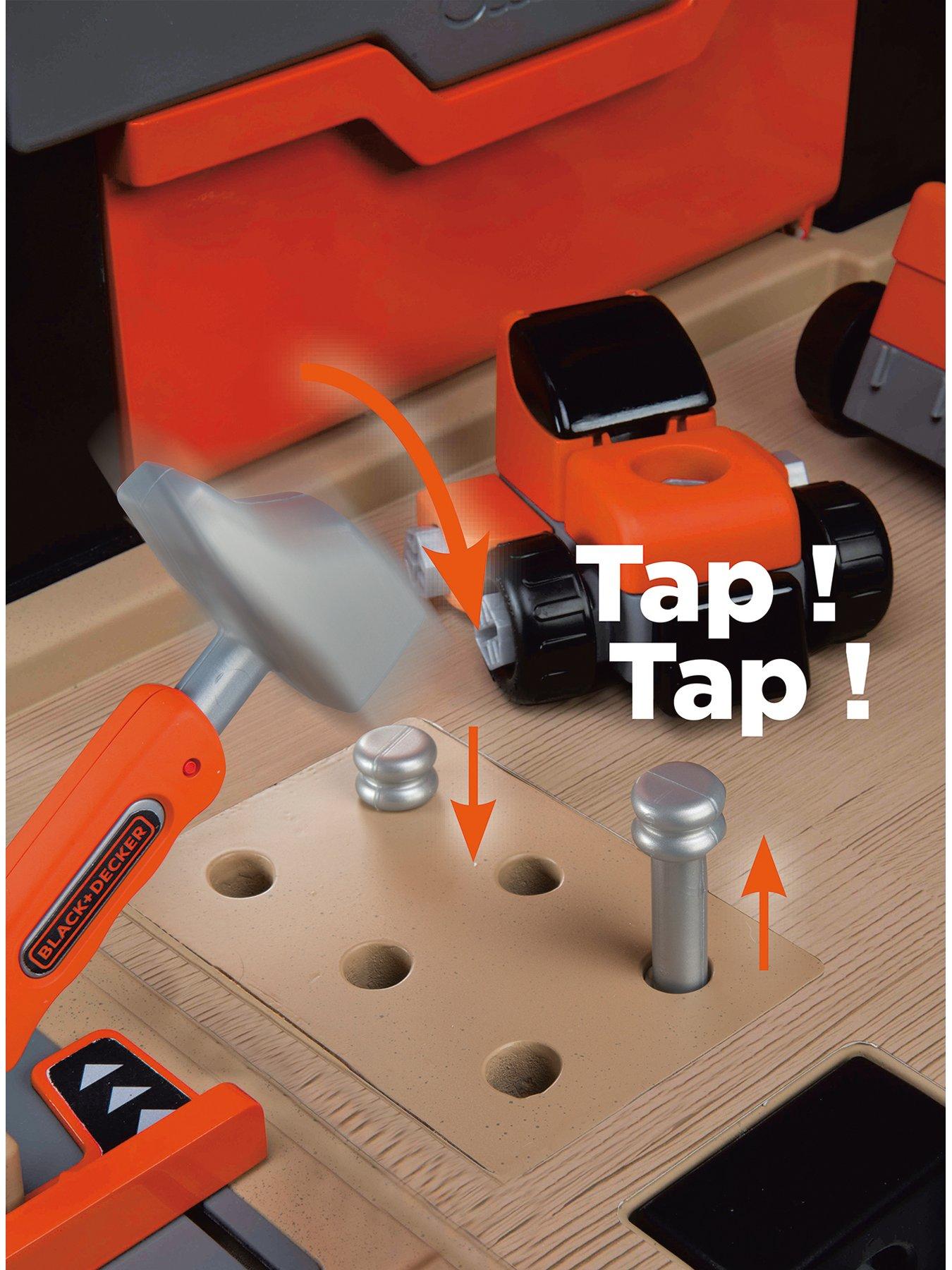 Image 4 of 6 of Smoby Black &amp; Decker Kids Ultimate Workbench with 95 Accessories