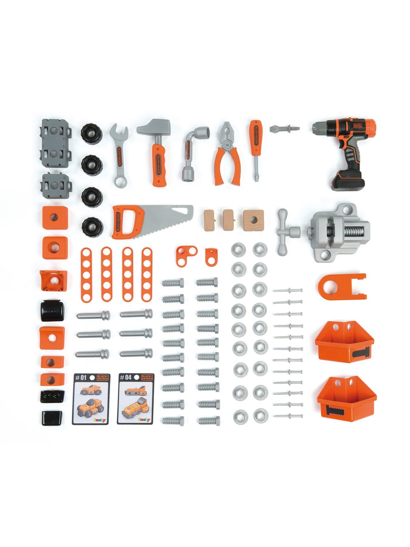 Image 6 of 6 of Smoby Black &amp; Decker Kids Ultimate Workbench with 95 Accessories