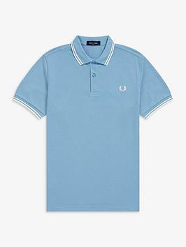fred-perry-fred-perry-twin-tipped-polo-shirt-blue