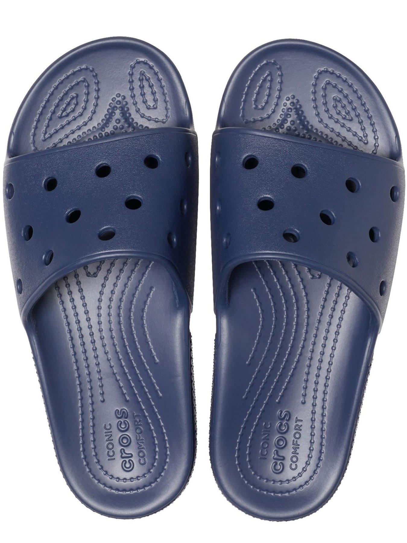 Mens discount slides crocs