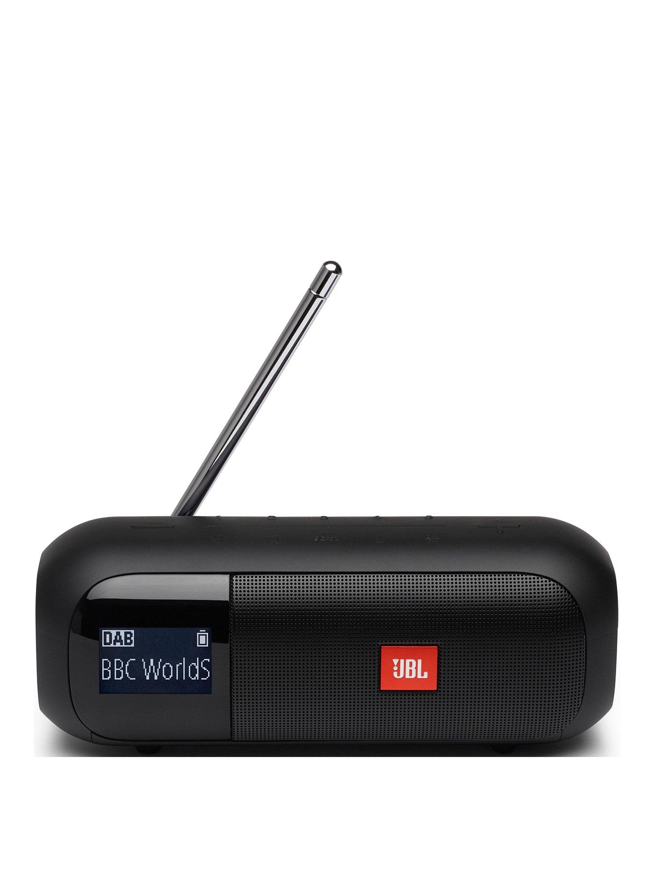 schaal Praten tegen haat JBL JBL TUNER 2 Portable DAB/DAB+/FM Radio & Bluetooth Black | Very Ireland