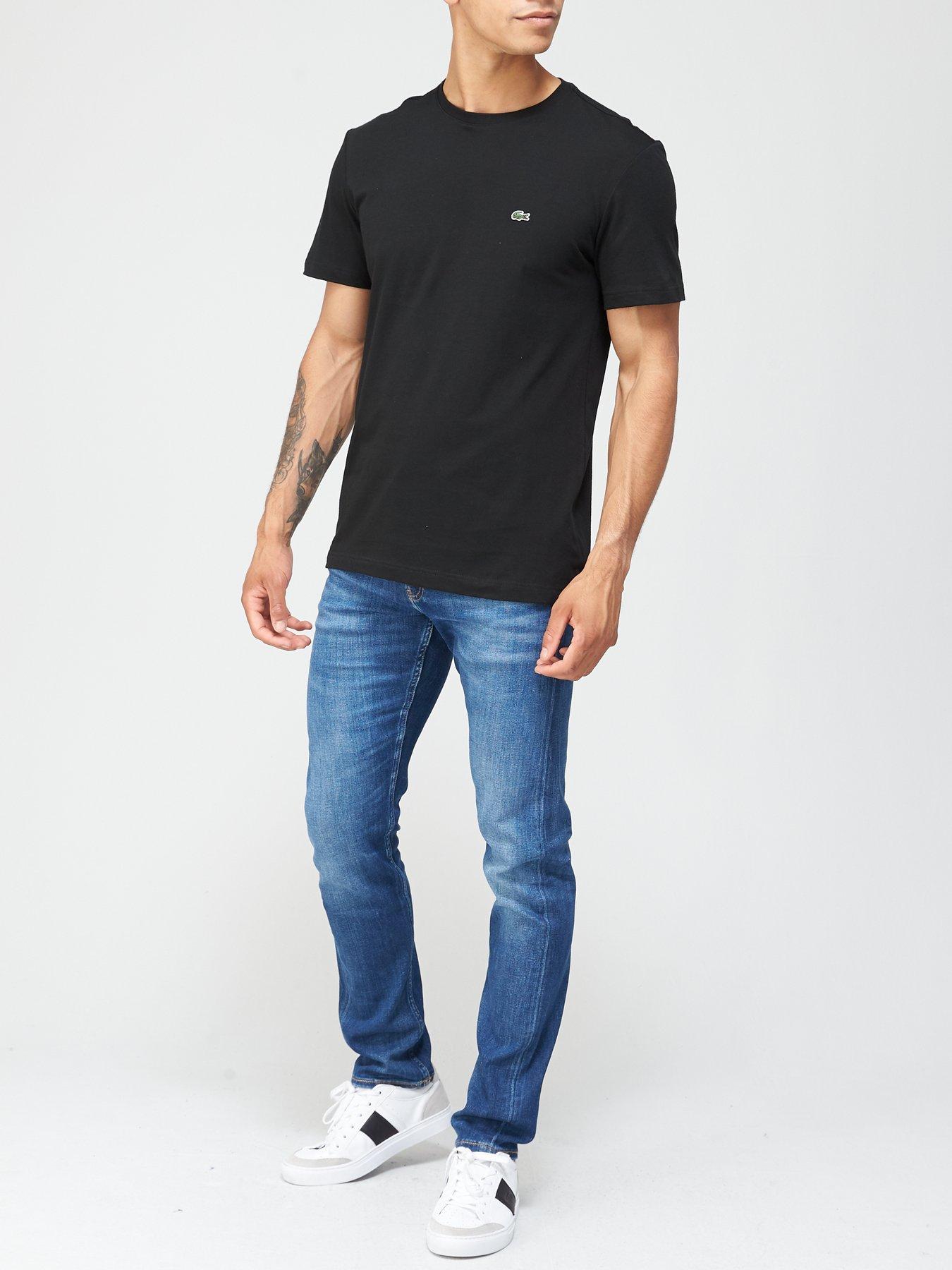 lacoste-cotton-small-logo-t-shirt-blackback