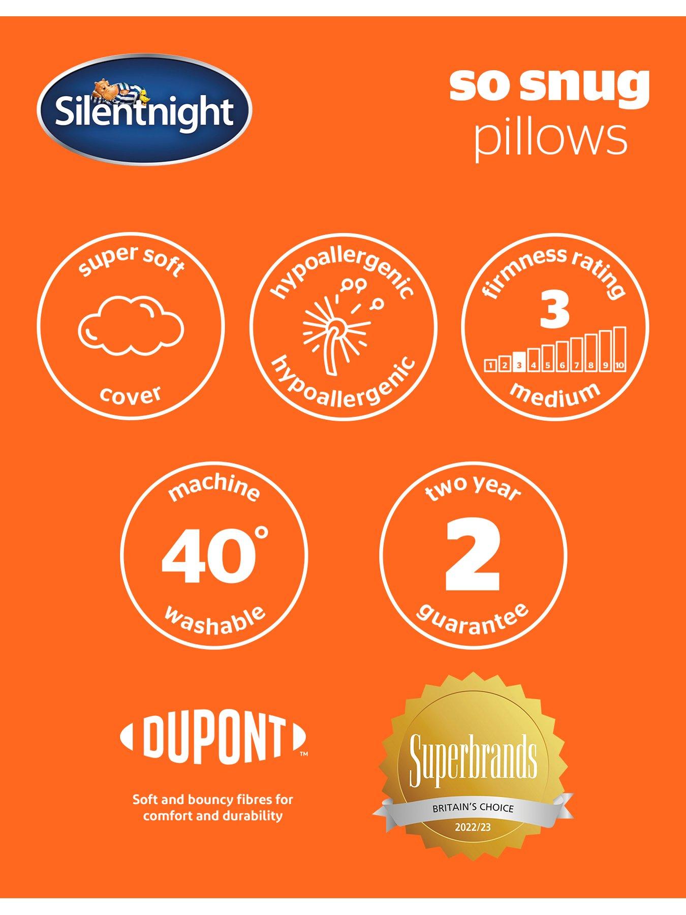 Image 6 of 6 of Silentnight So Snug Pillows Buy 2 get 2 FREE! - White