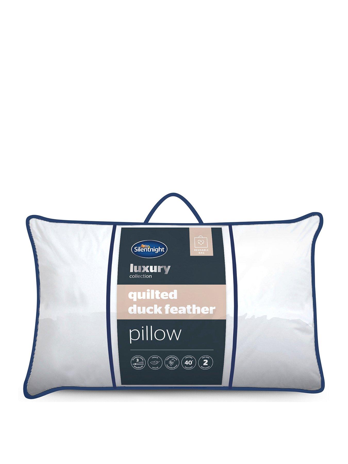 silentnight-luxury-quilted-duck-feather-pillow-white