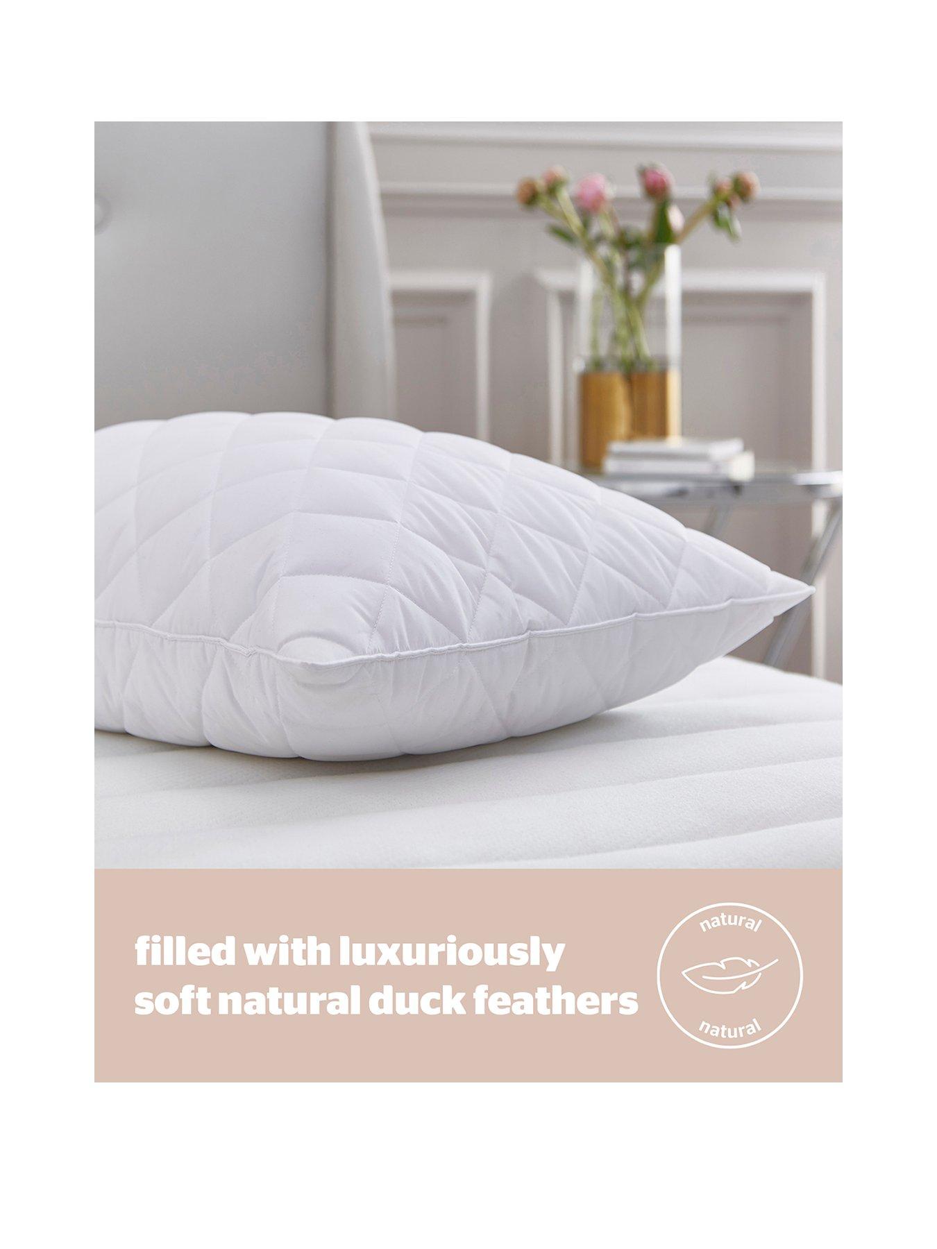 silentnight-luxury-quilted-duck-feather-pillow-whitestillFront