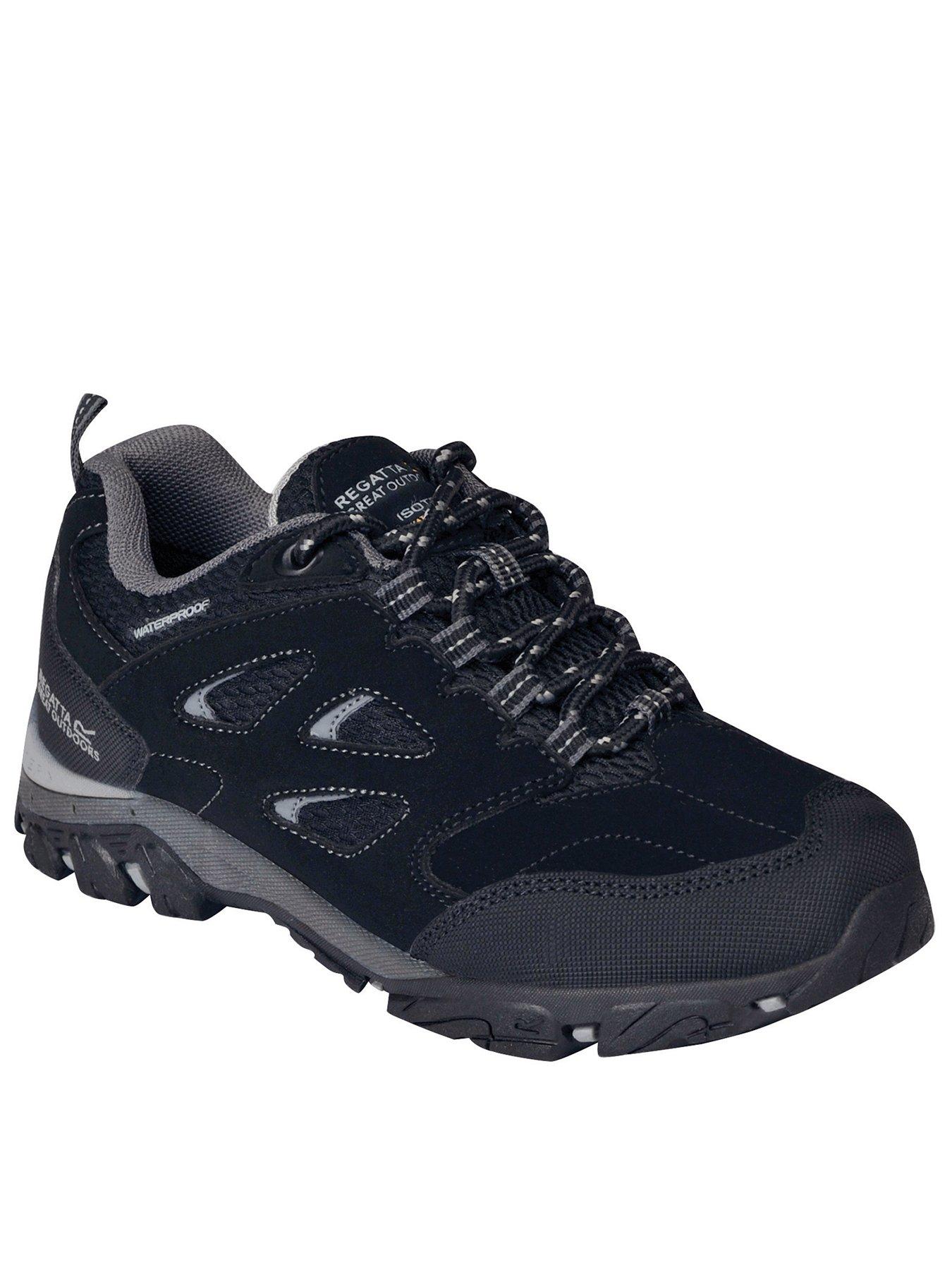 regatta-junior-holcombe-waterproof-low-cut-walking-boot-blackgrey