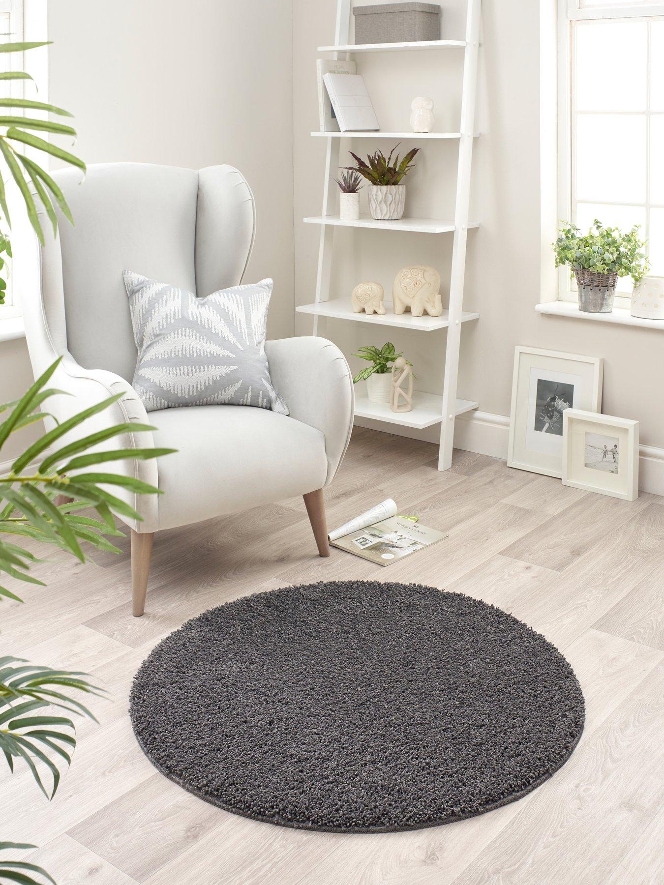 undefined Buddy Washable Shaggy Circle Rug