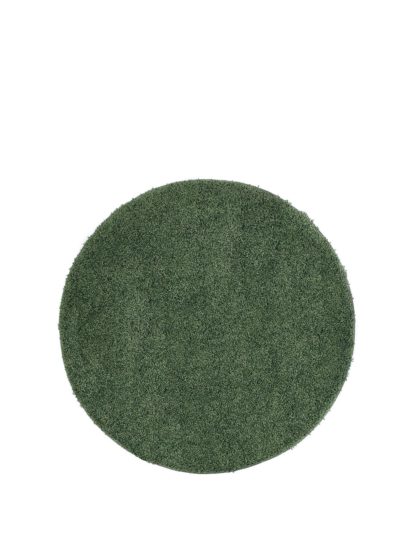 Image 2 of 6 of Buddy Buddy Washable Shaggy Circle Rug