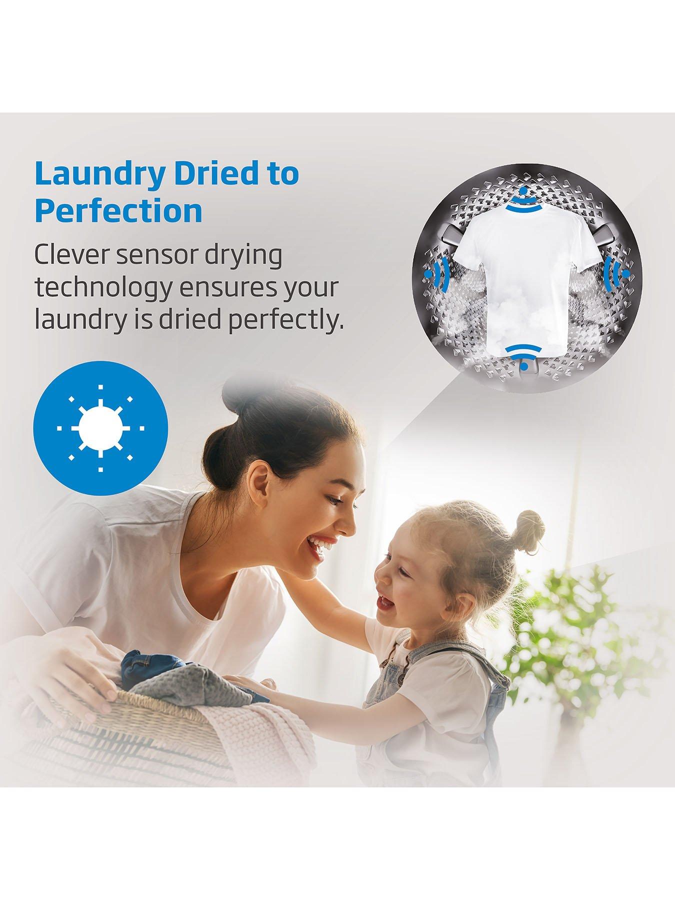 Image 5 of 7 of Beko DTLCE80051W 8kg Load Fullsize Condenser Sensor Tumble Dryer - White