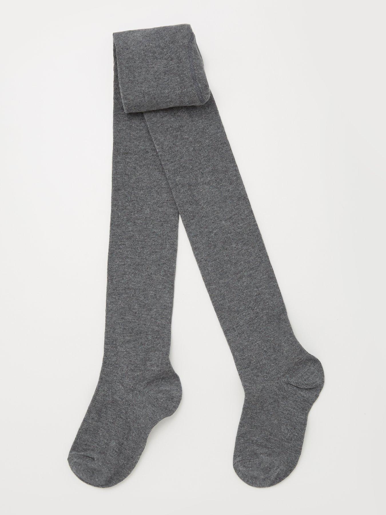 the-very-collection-3-packnbspgirls-flat-knit-tights-greyback