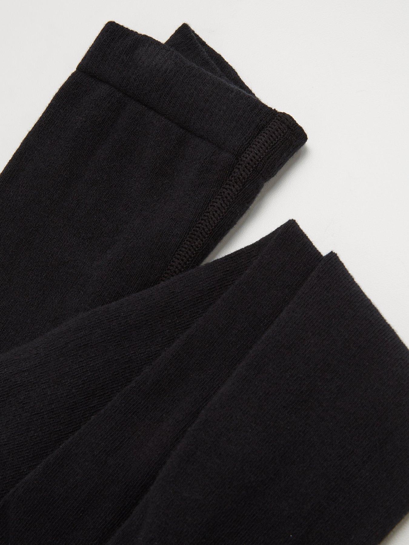 Image 3 of 3 of Everyday Girls 3 Pack&nbsp;Flat Knit Tights - Black