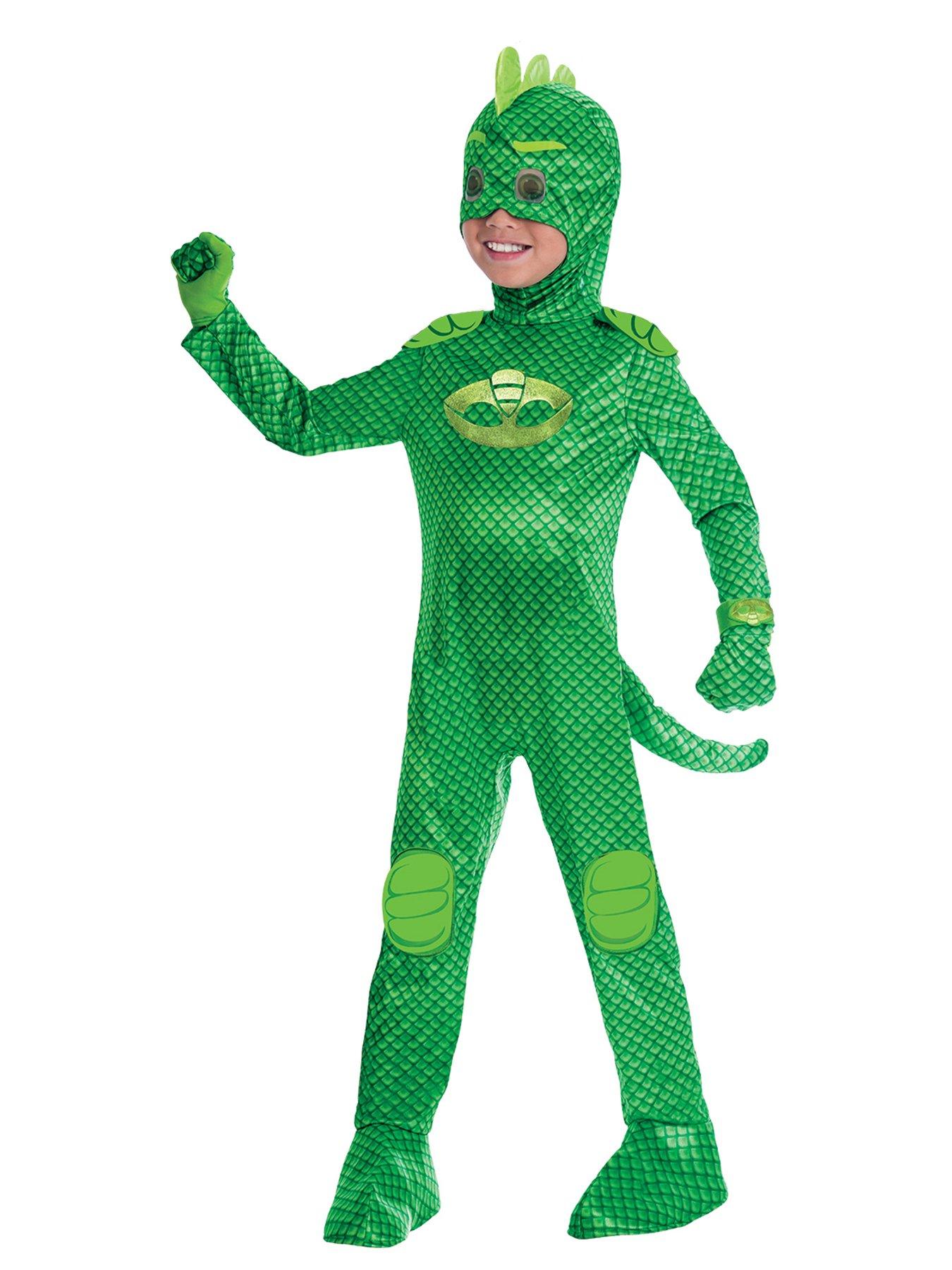 Image 1 of 1 of P J Masks Pj Masks Deluxe Gekko Costume