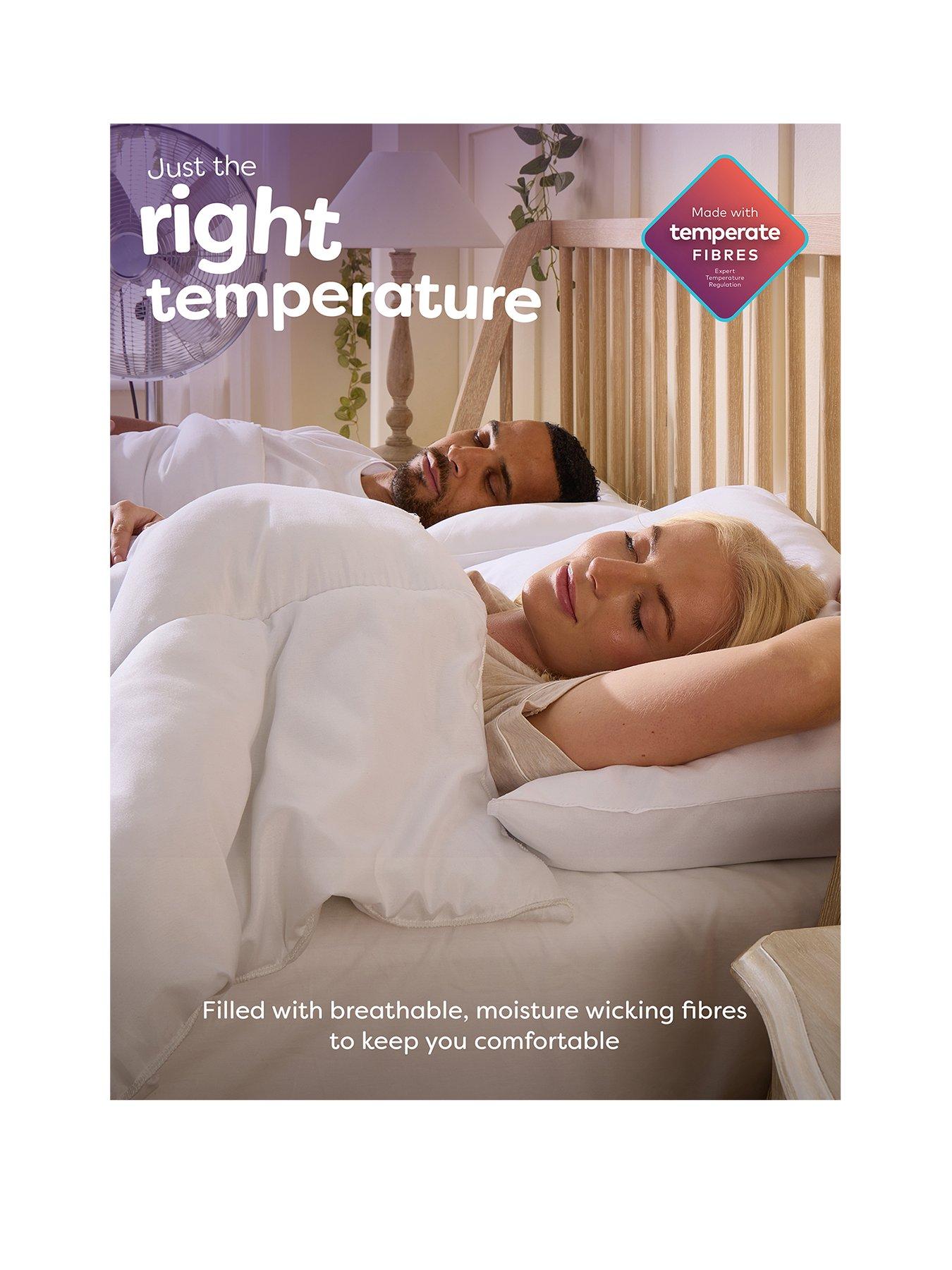 Image 2 of 6 of Slumberdown Climate Control 4.5 Tog Duvet King Size - White